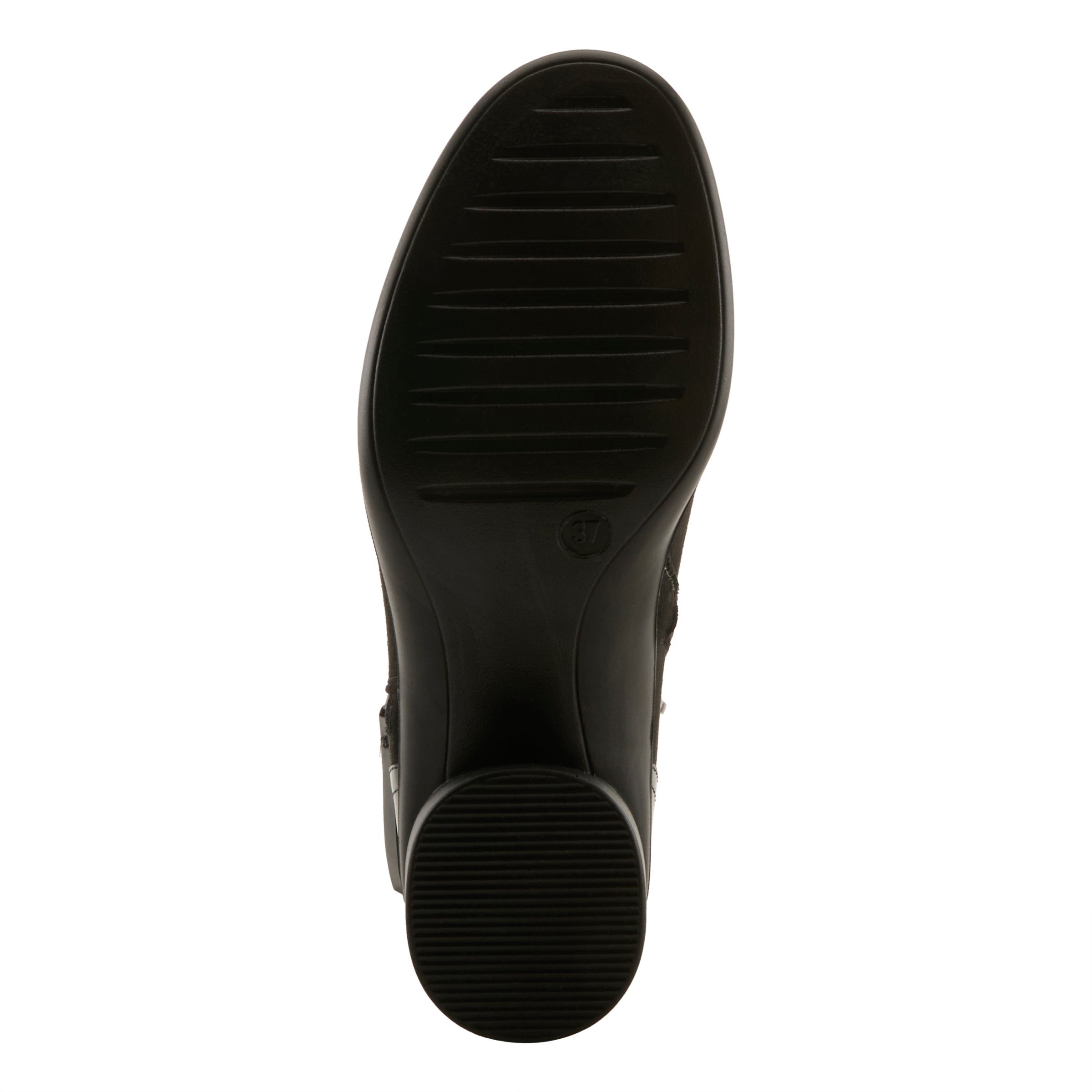 BLACK FAUX SUEDE