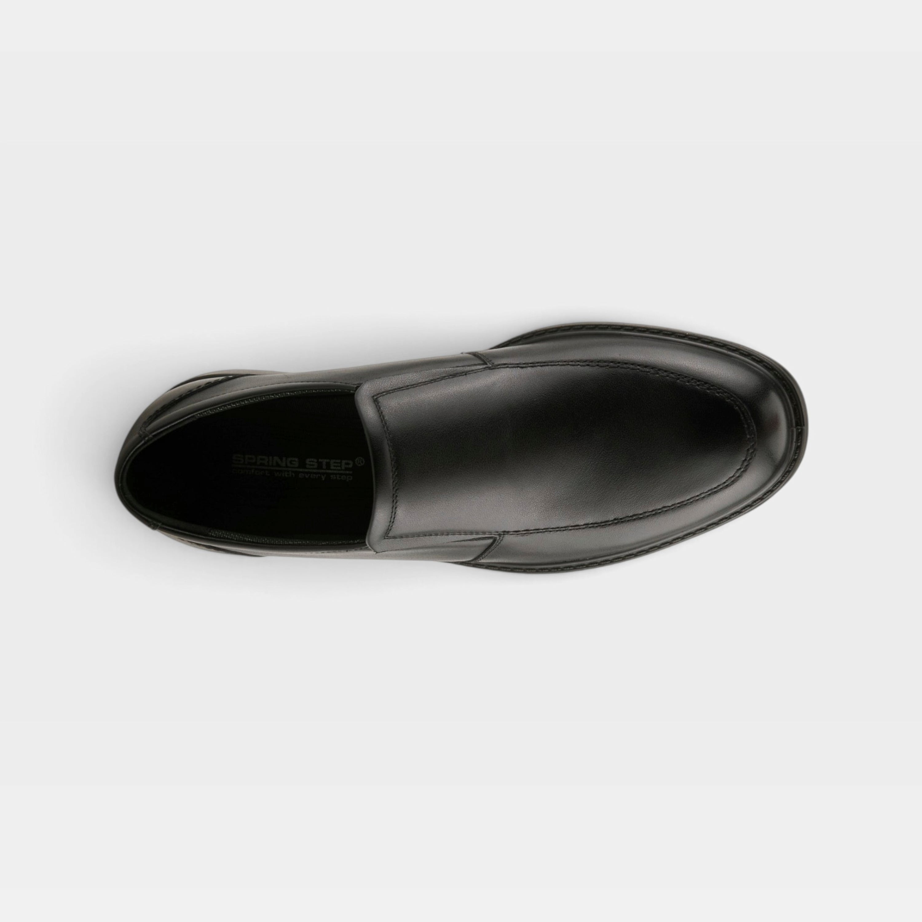 Spring Step Men Cardon Black Shoe