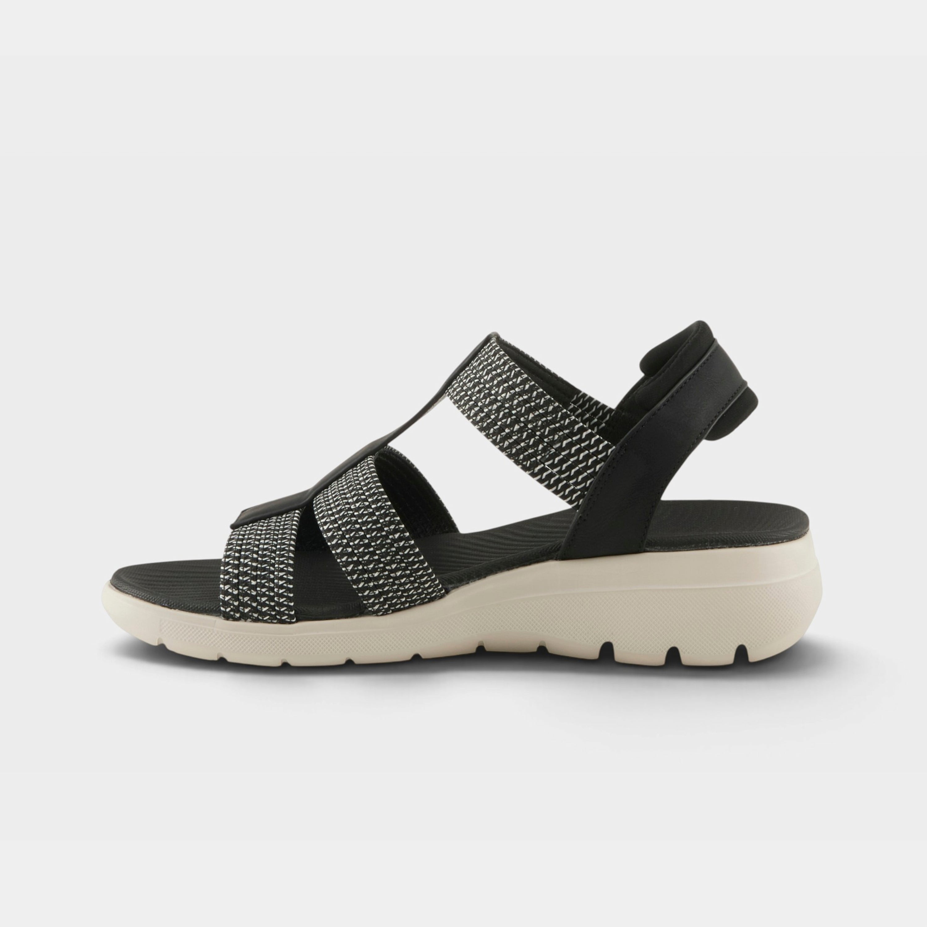 Flexus Cardona Black Sandal