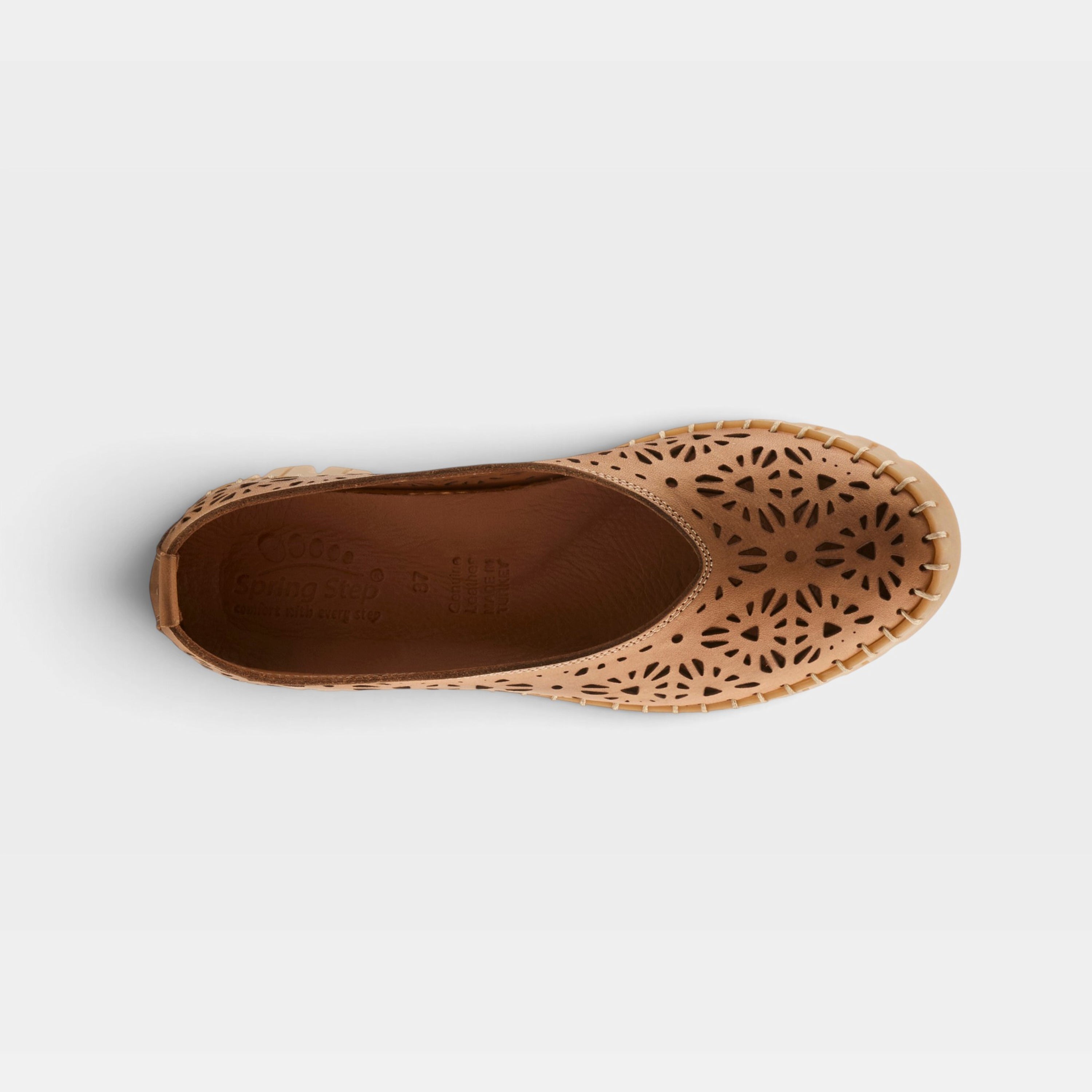 Spring Step Carosa Camel Shoe
