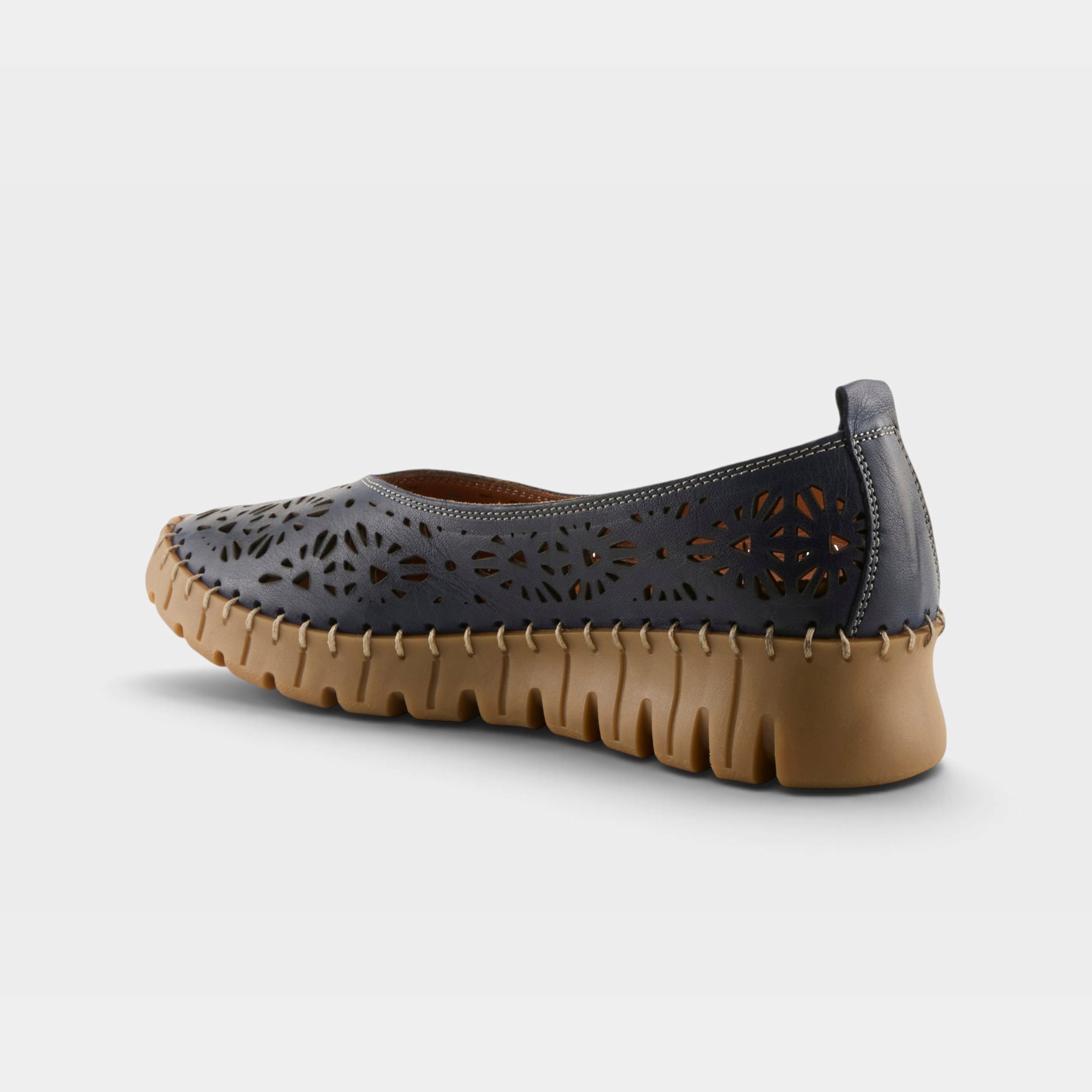 Spring Step Carosa Navy Shoe