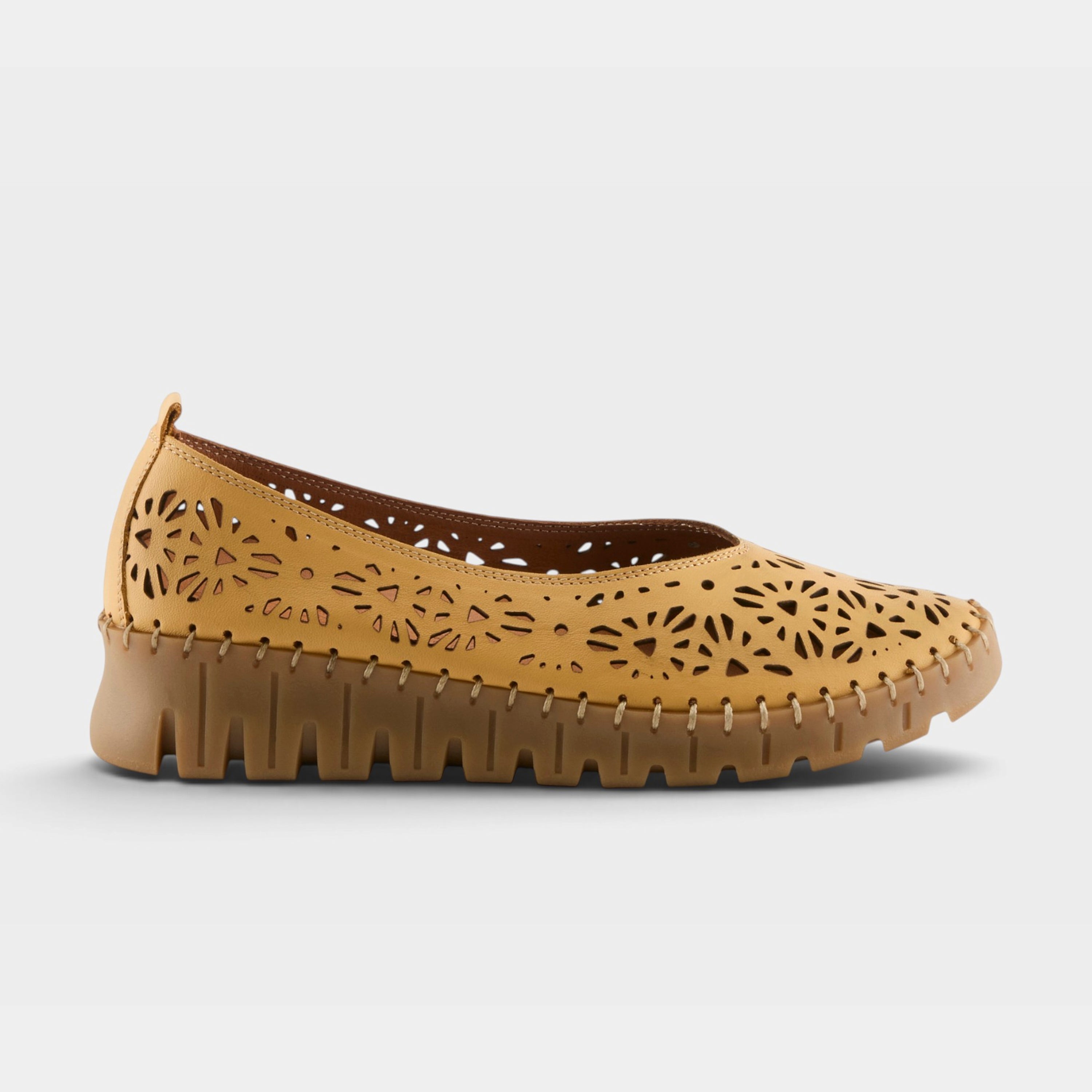 Spring Step Carosa Yellow Shoe