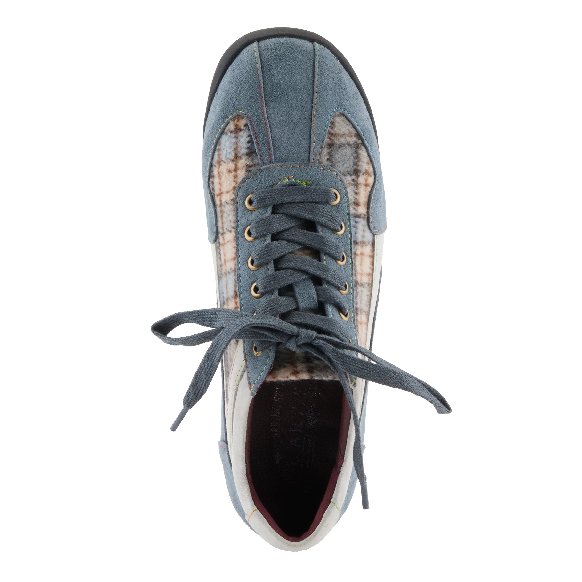 BLUE MULTI SUEDE