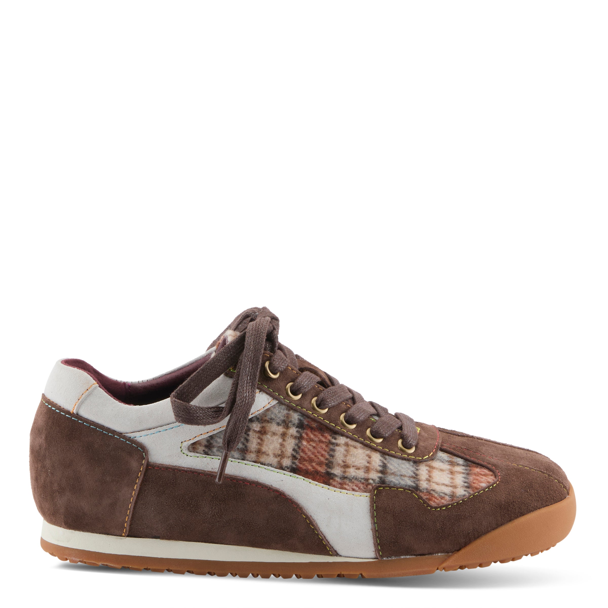 BROWN MULTI SUEDE