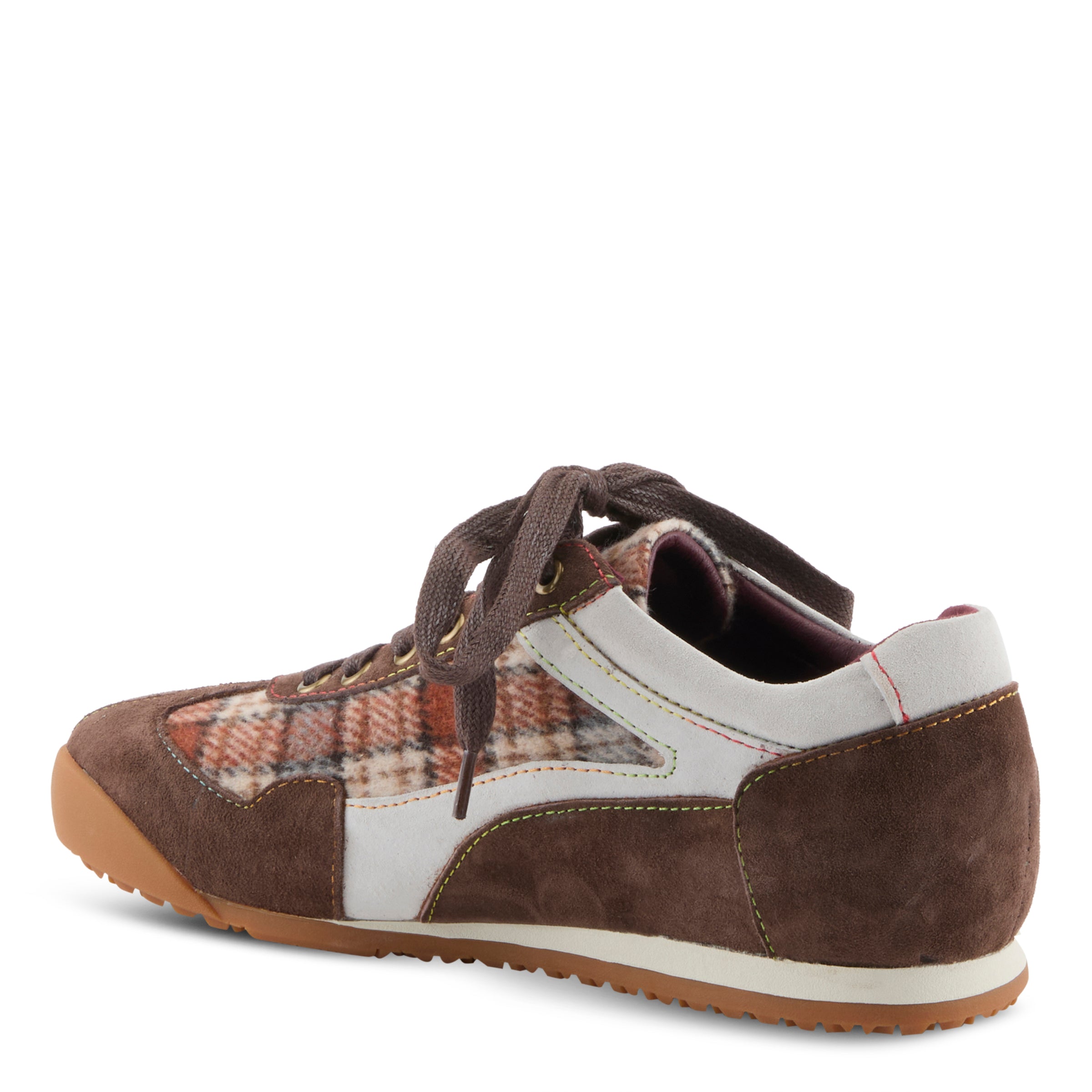 BROWN MULTI SUEDE