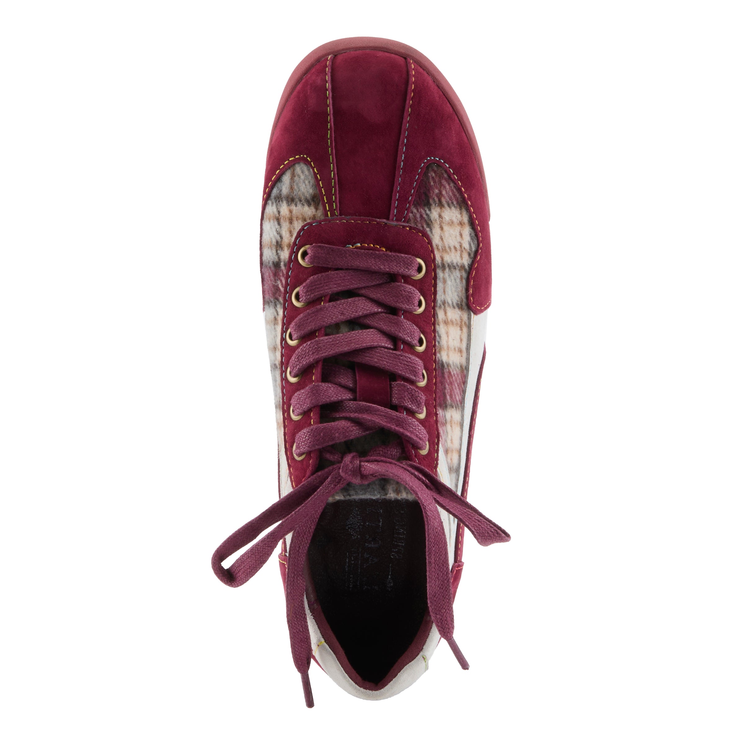 RED MULTI SUEDE