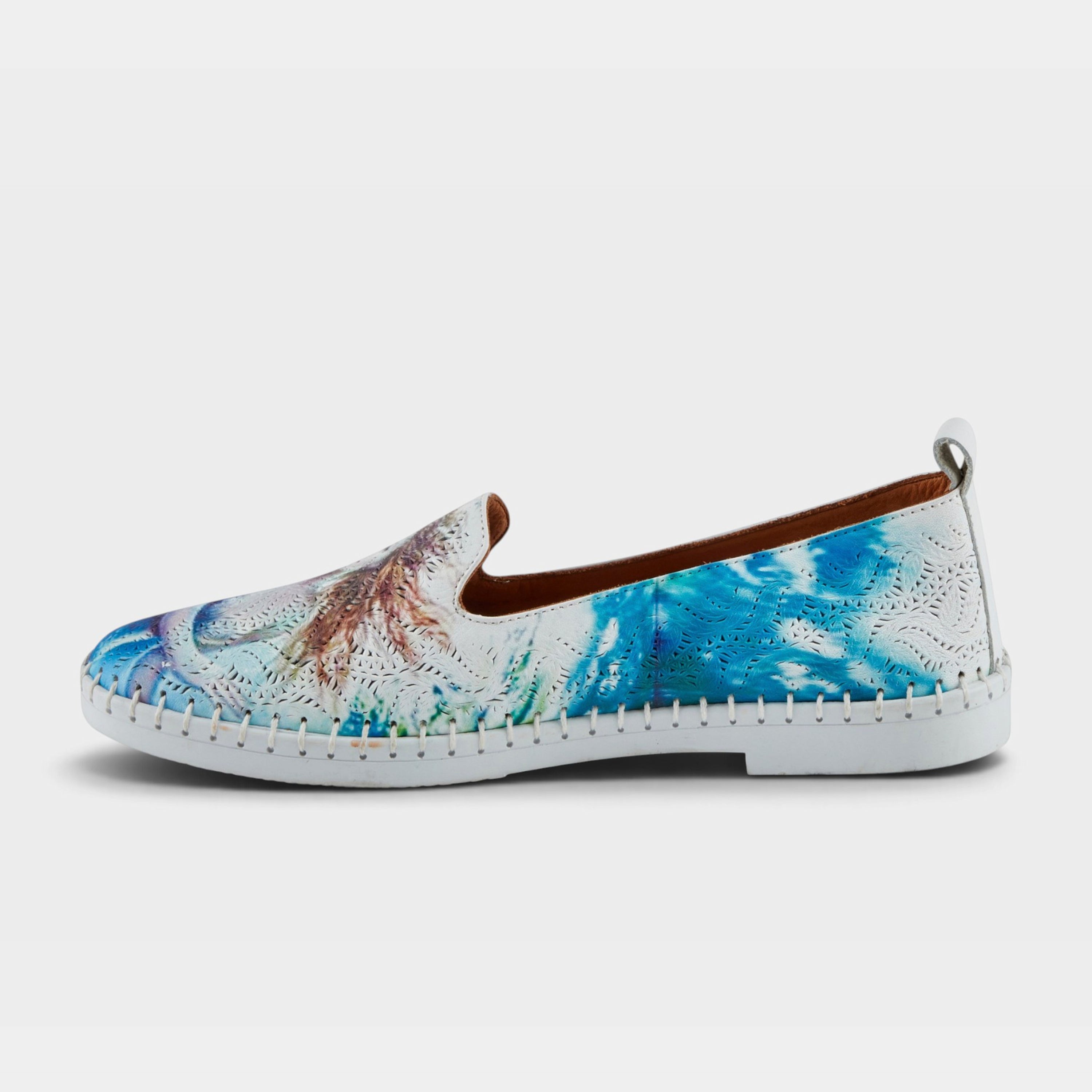 Spring Step Carraway Blue Multi Shoe