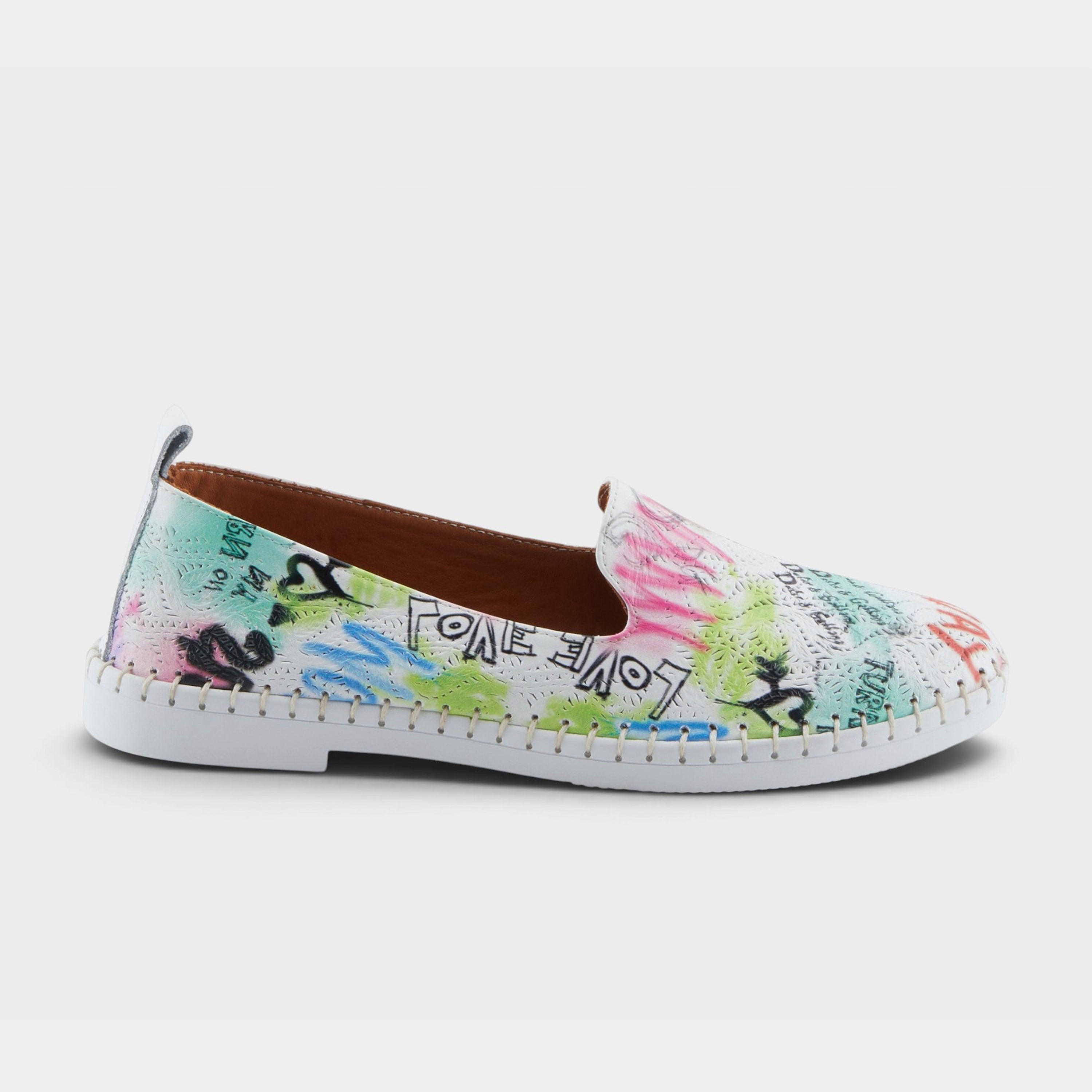 Spring Step Carraway Pink Multi Shoe