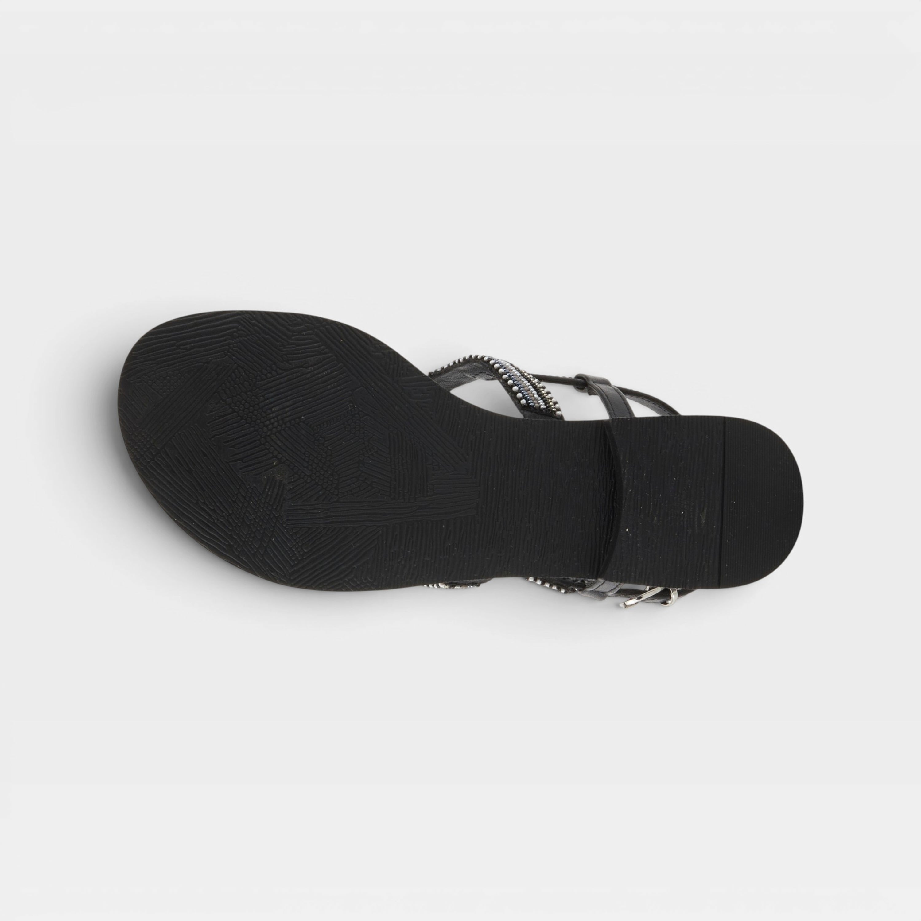 Azura Cartwheel Black Sandal