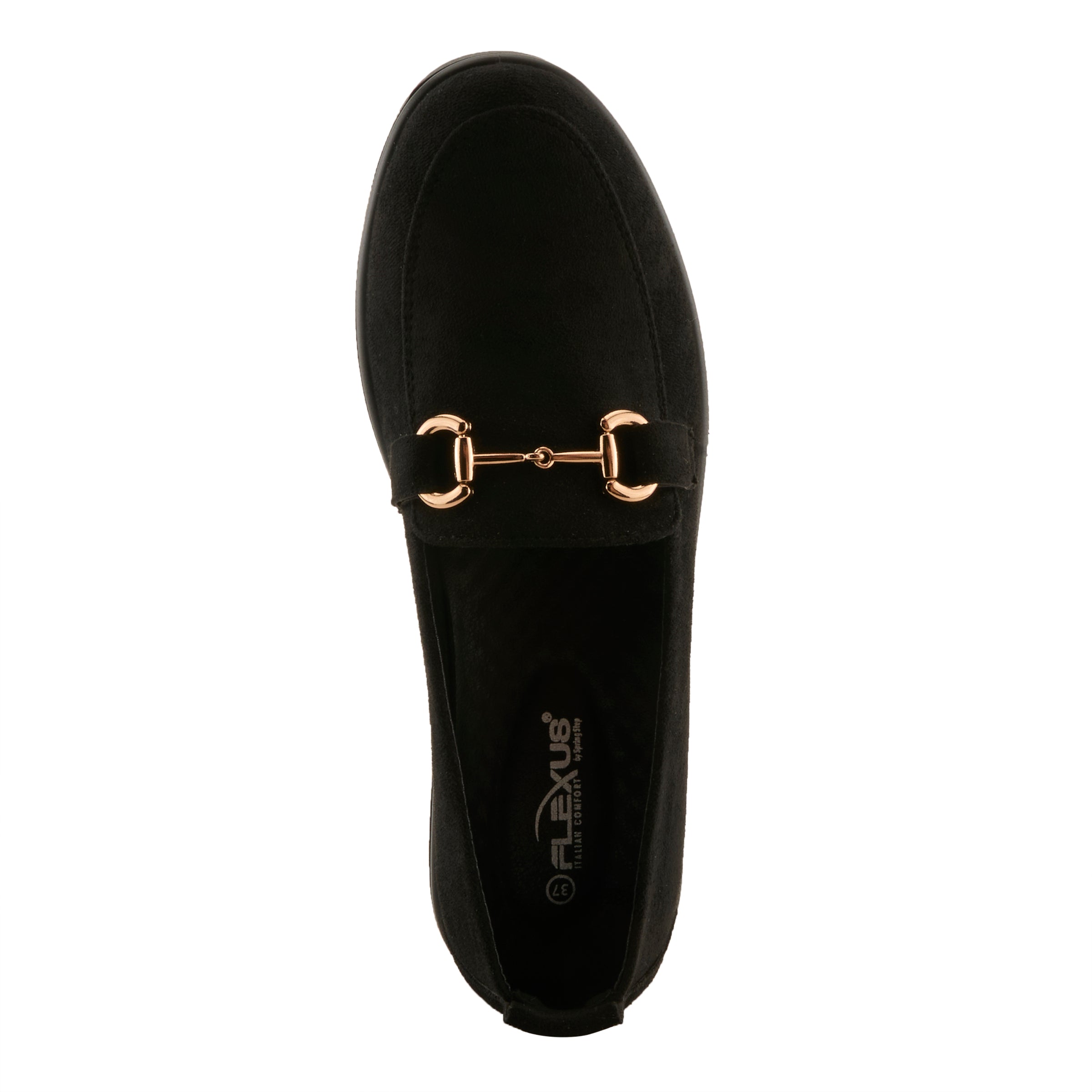 BLACK FAUX SUEDE