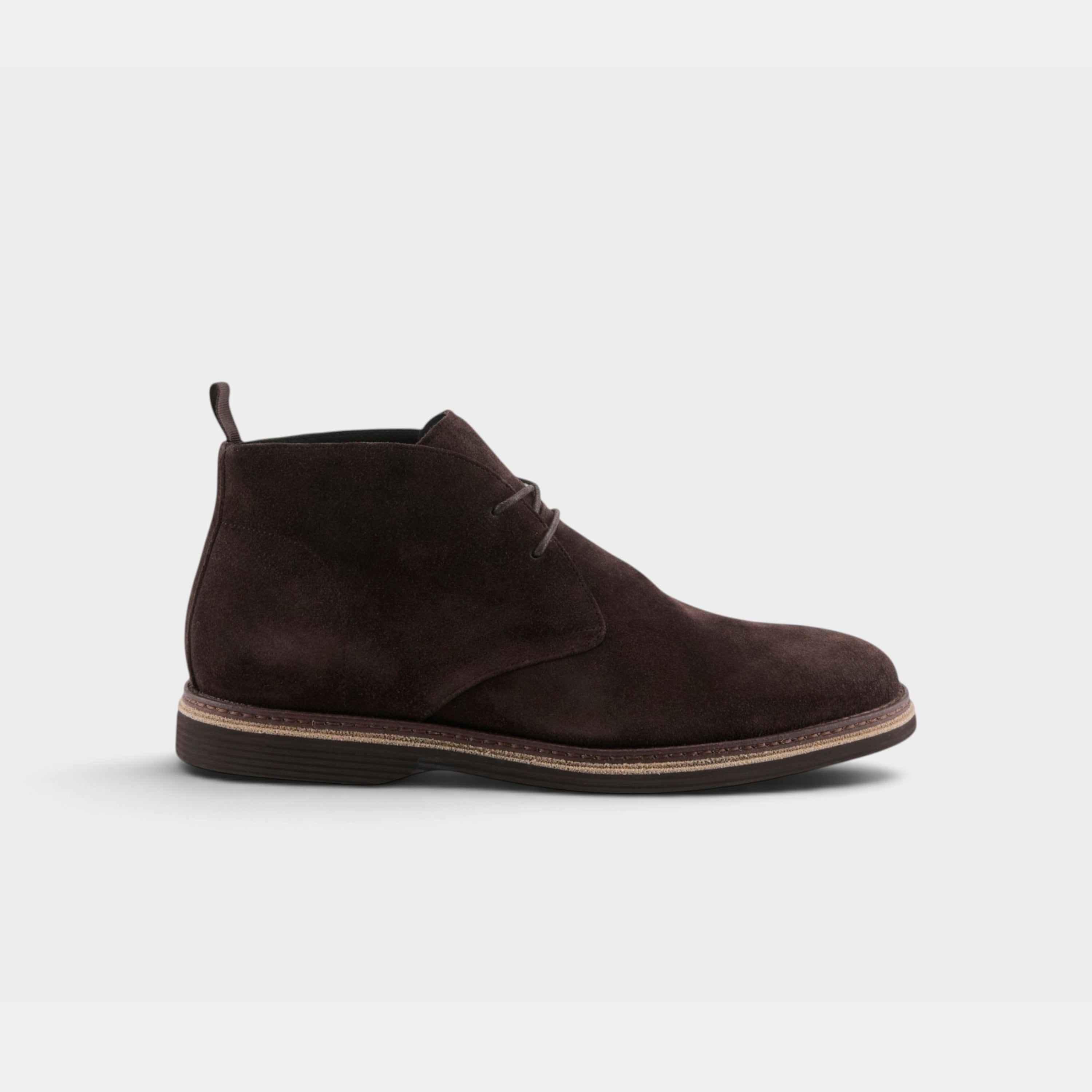 Spring Step Men Cavidan Dark Brown Suede Boot