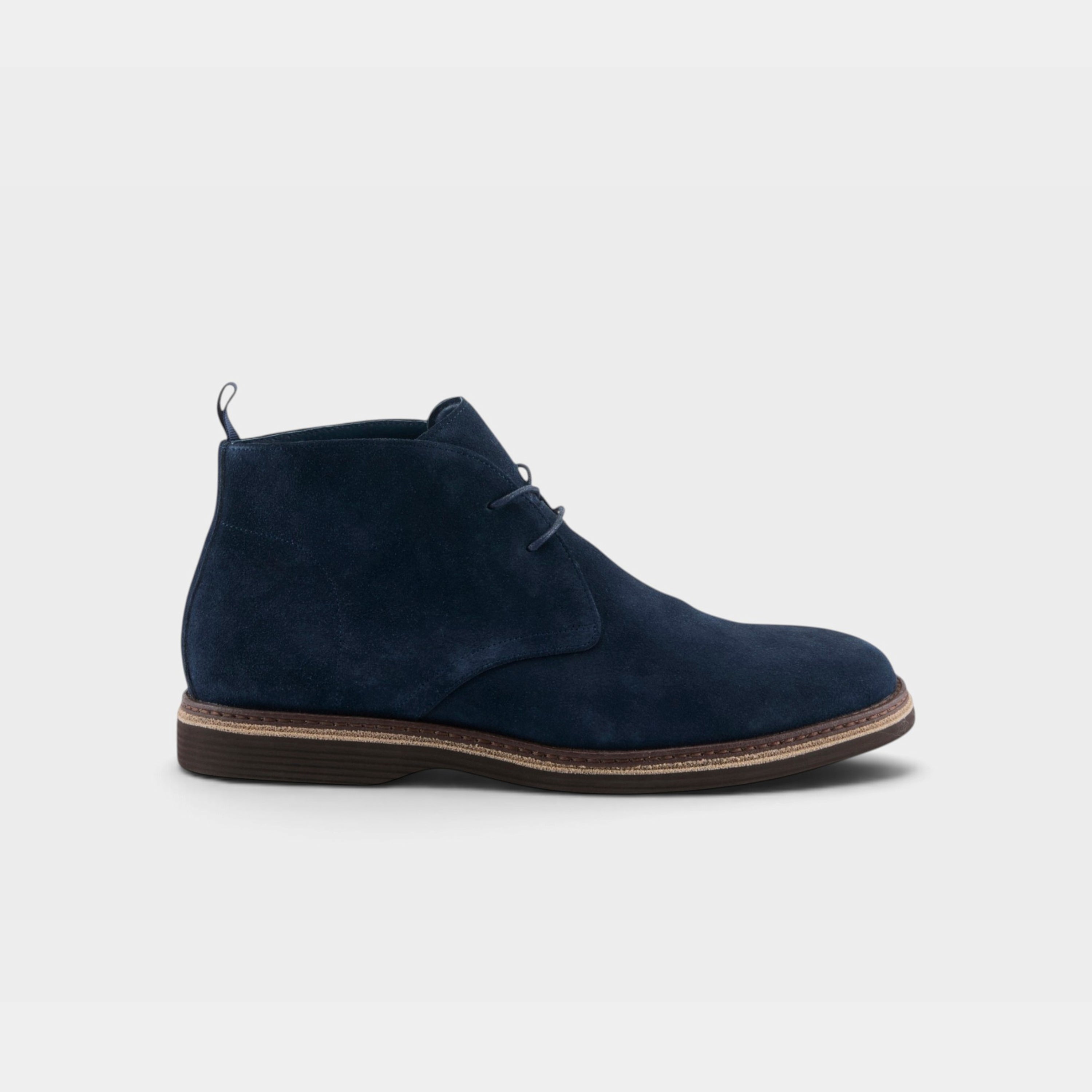 Spring Step Men Cavidan Navy Suede Boot