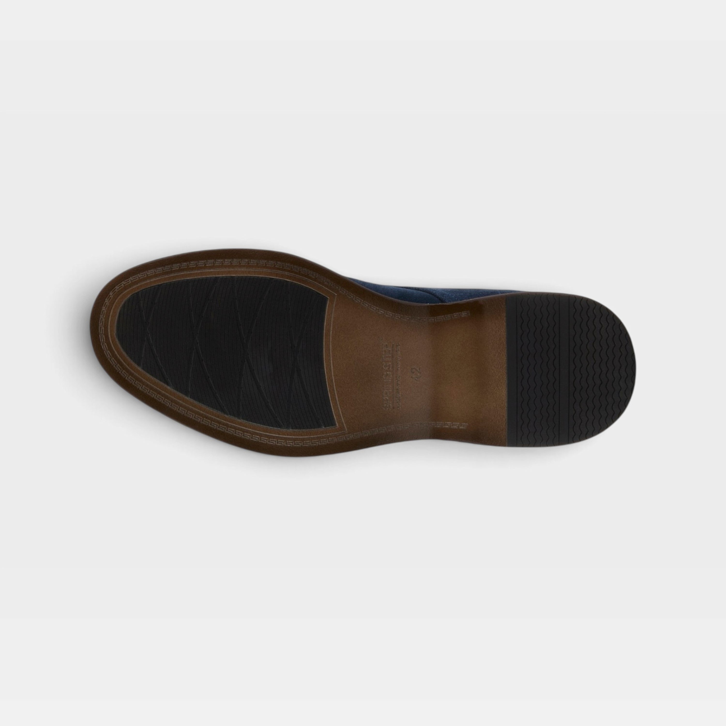 Spring Step Men Cavidan Navy Suede Boot
