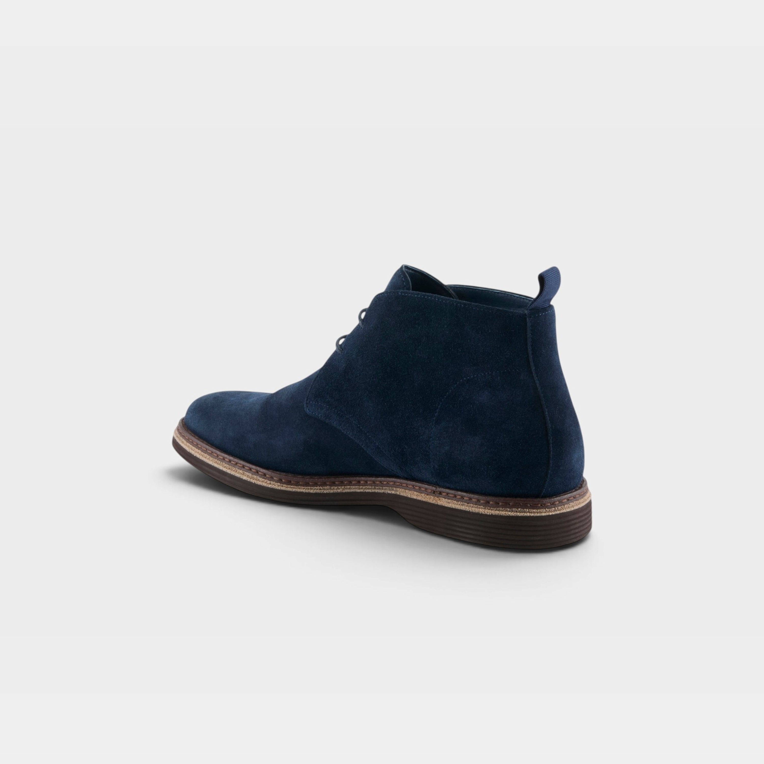 Spring Step Men Cavidan Navy Suede Boot