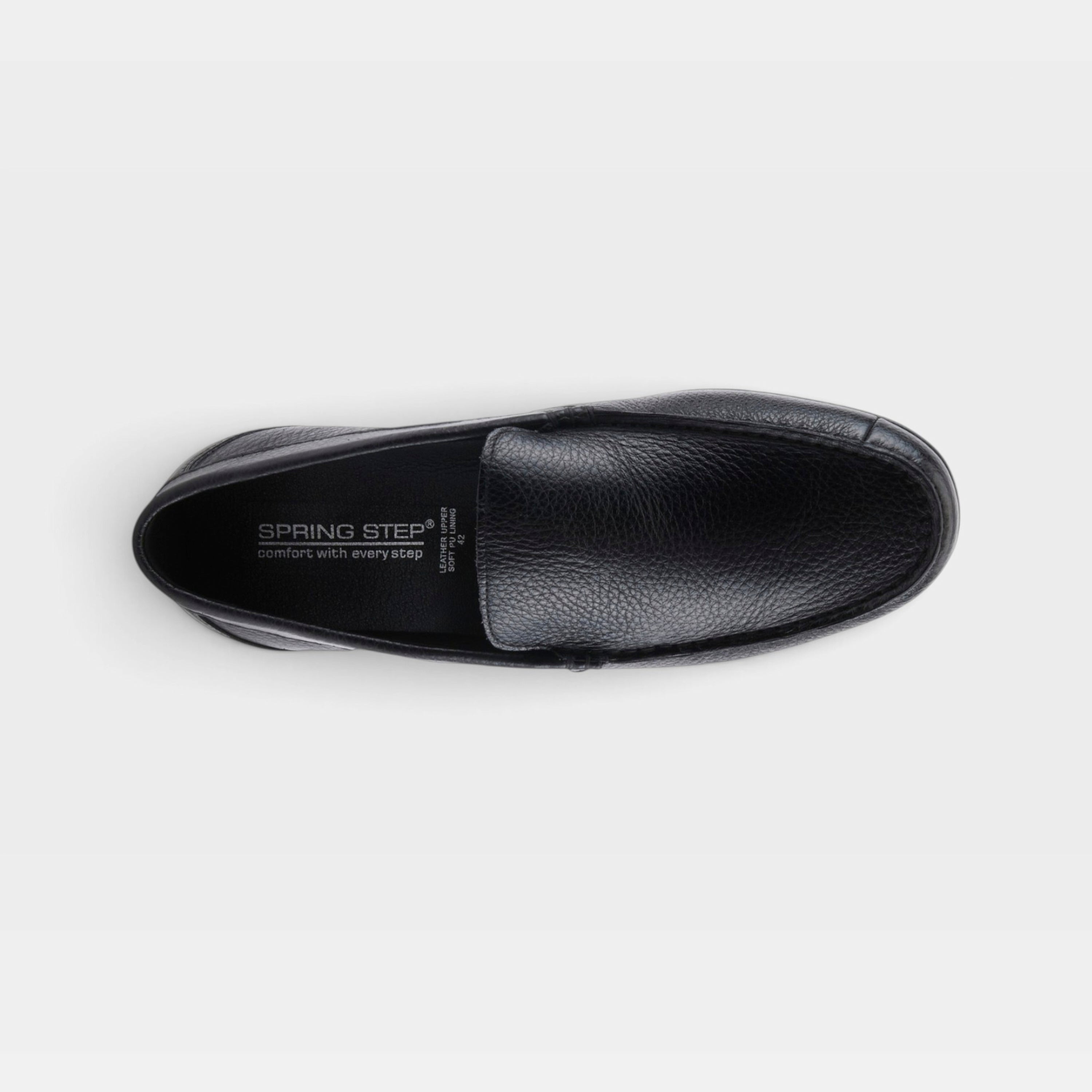 Spring Step Men Ceto Black Loafer