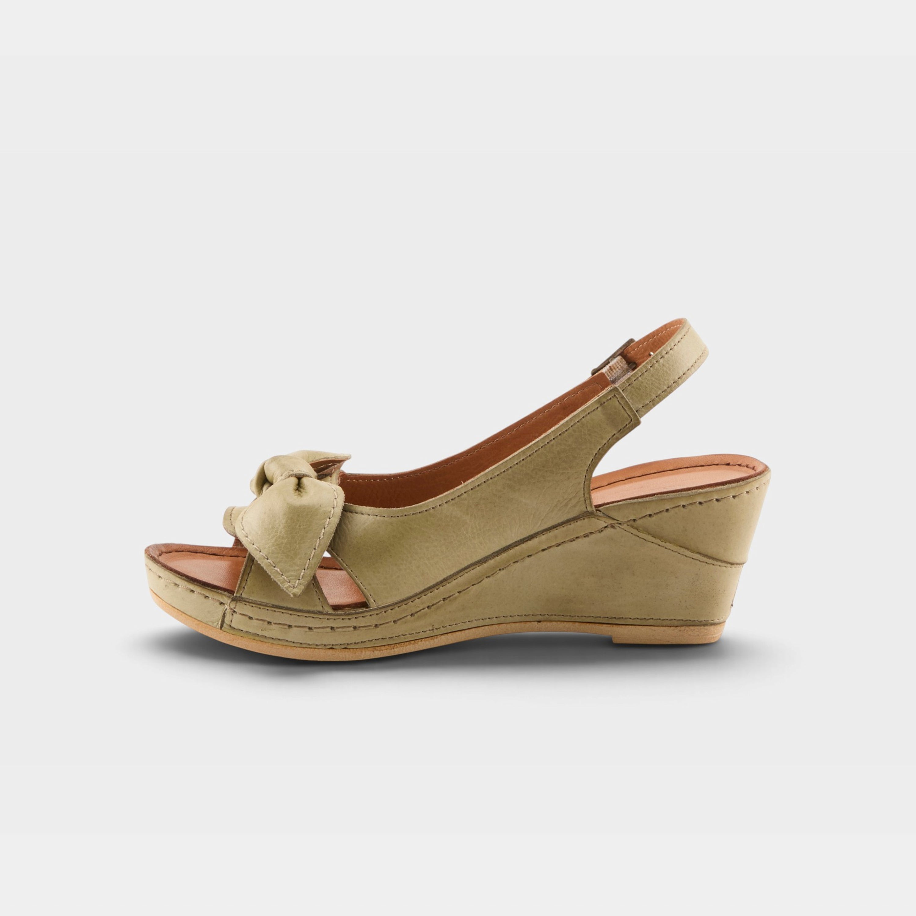 Spring Step Chassidy Sage Green Sandal