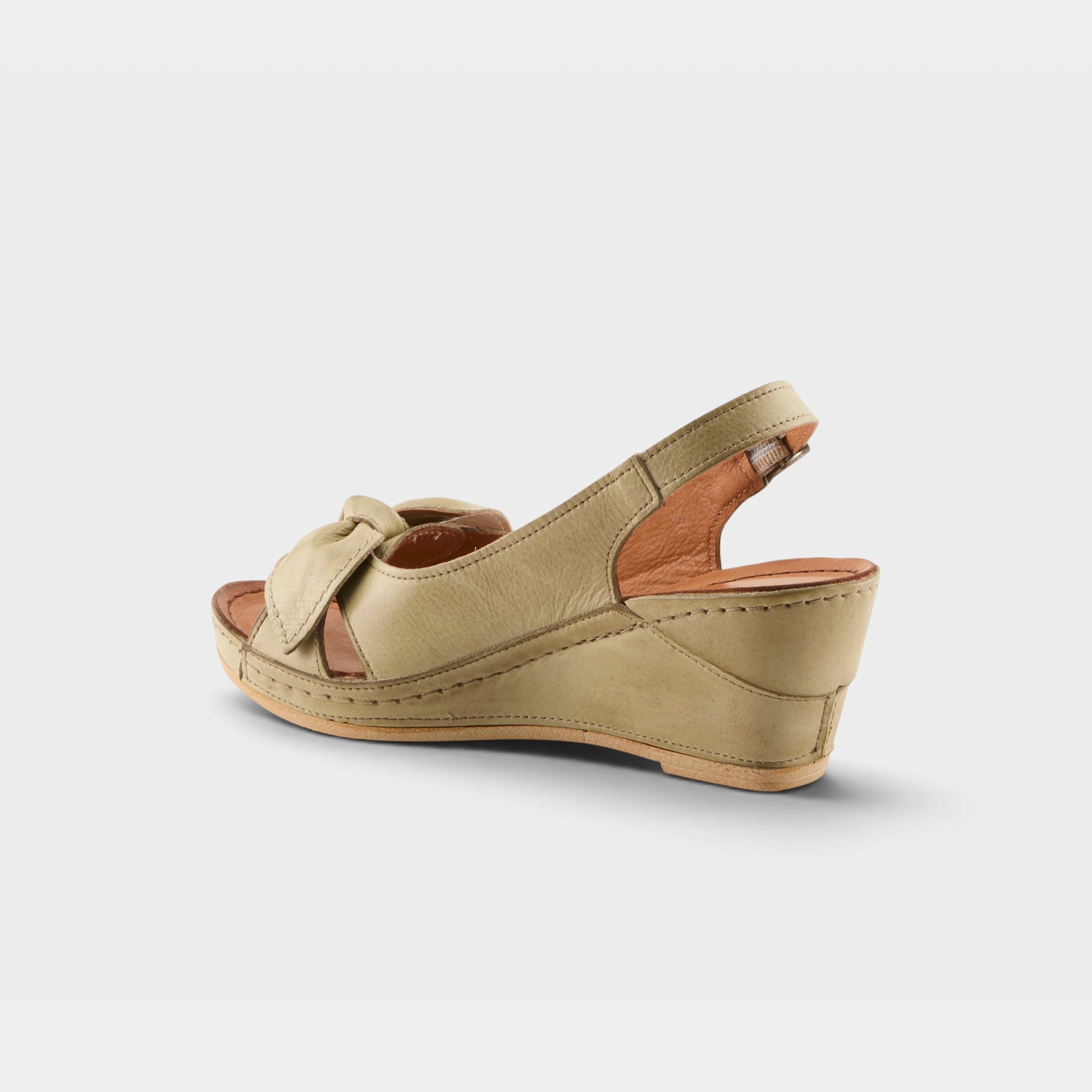 Spring Step Chassidy Sage Green Sandal
