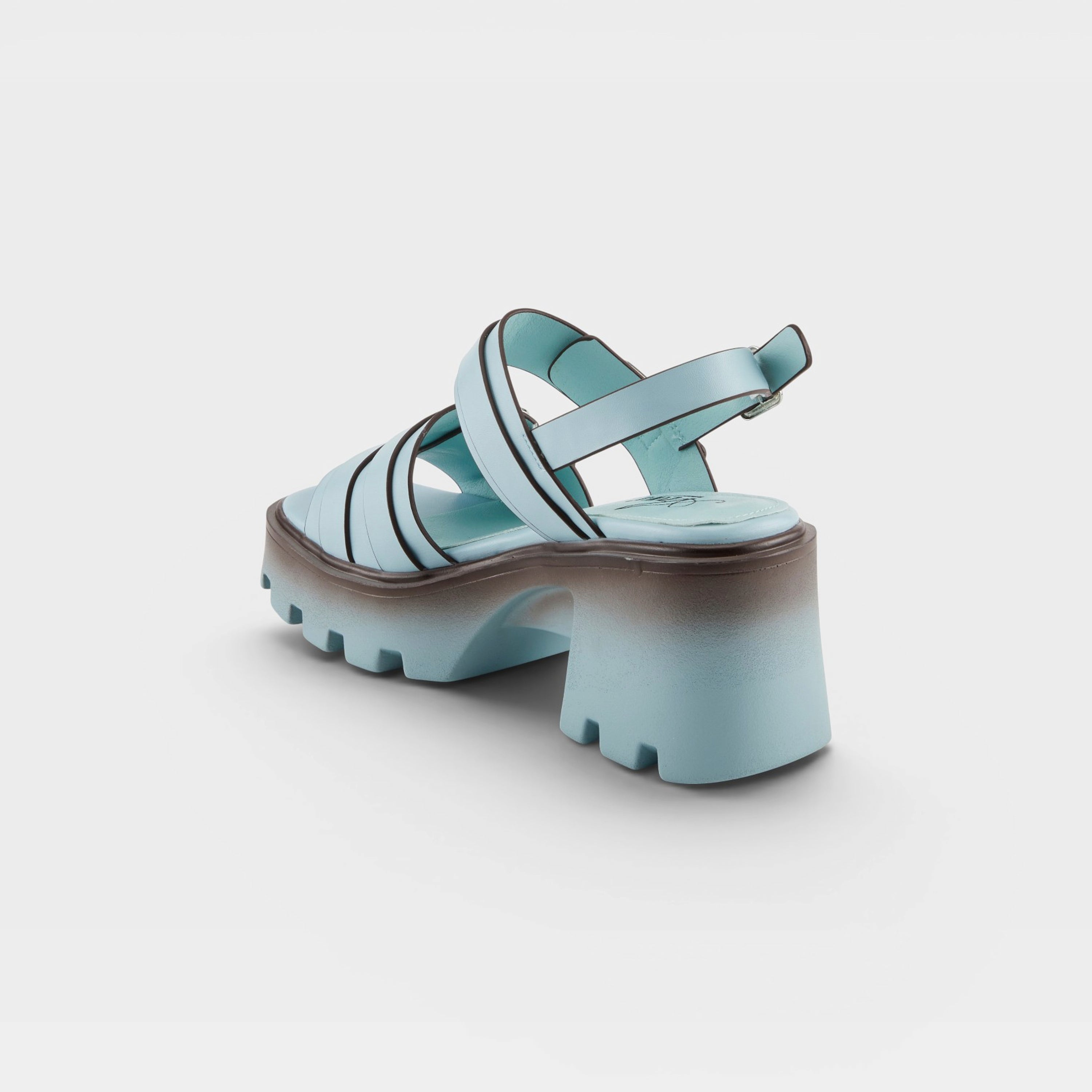 Azura Cheekychic Sky Blue Sandal