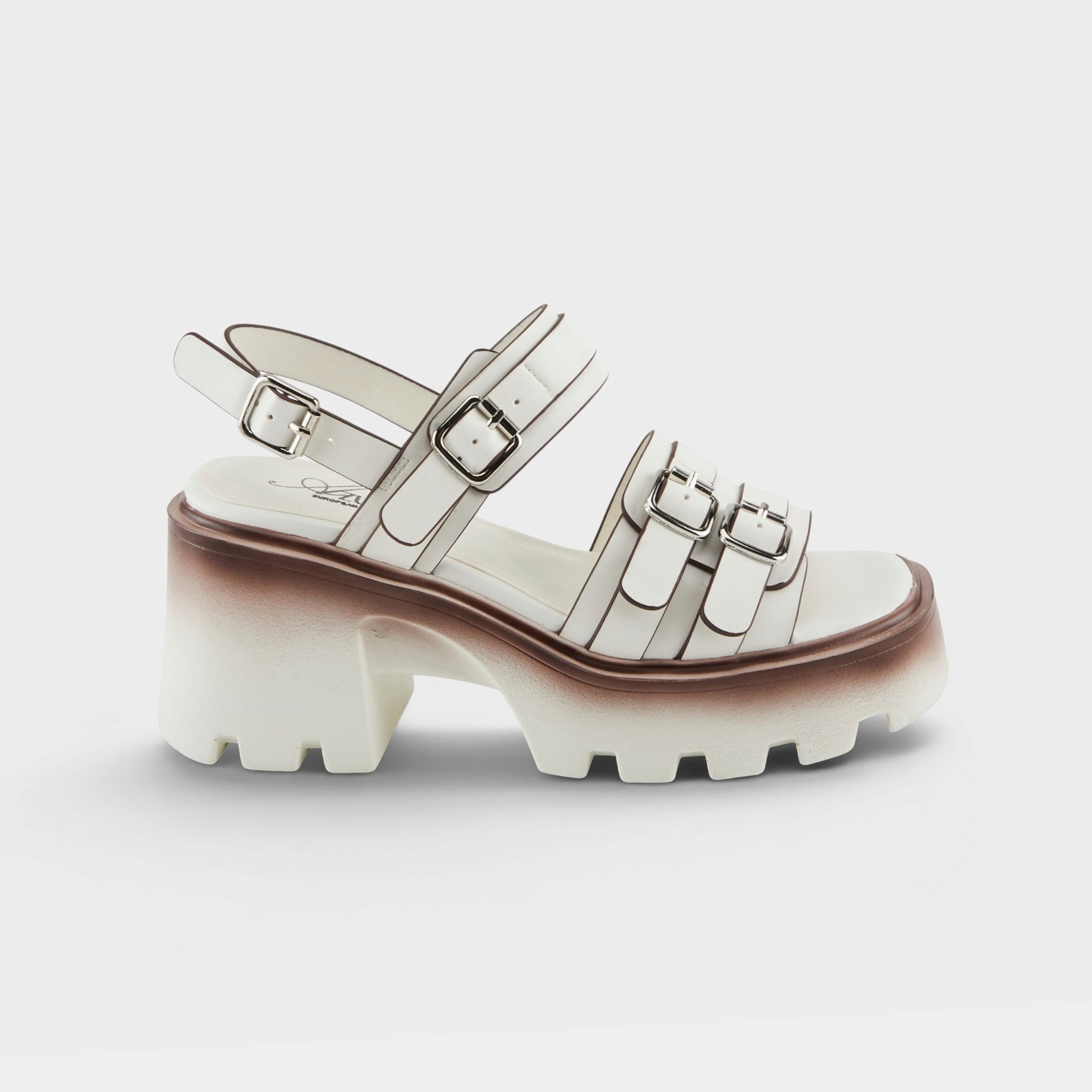 Azura Cheekychic White Sandal