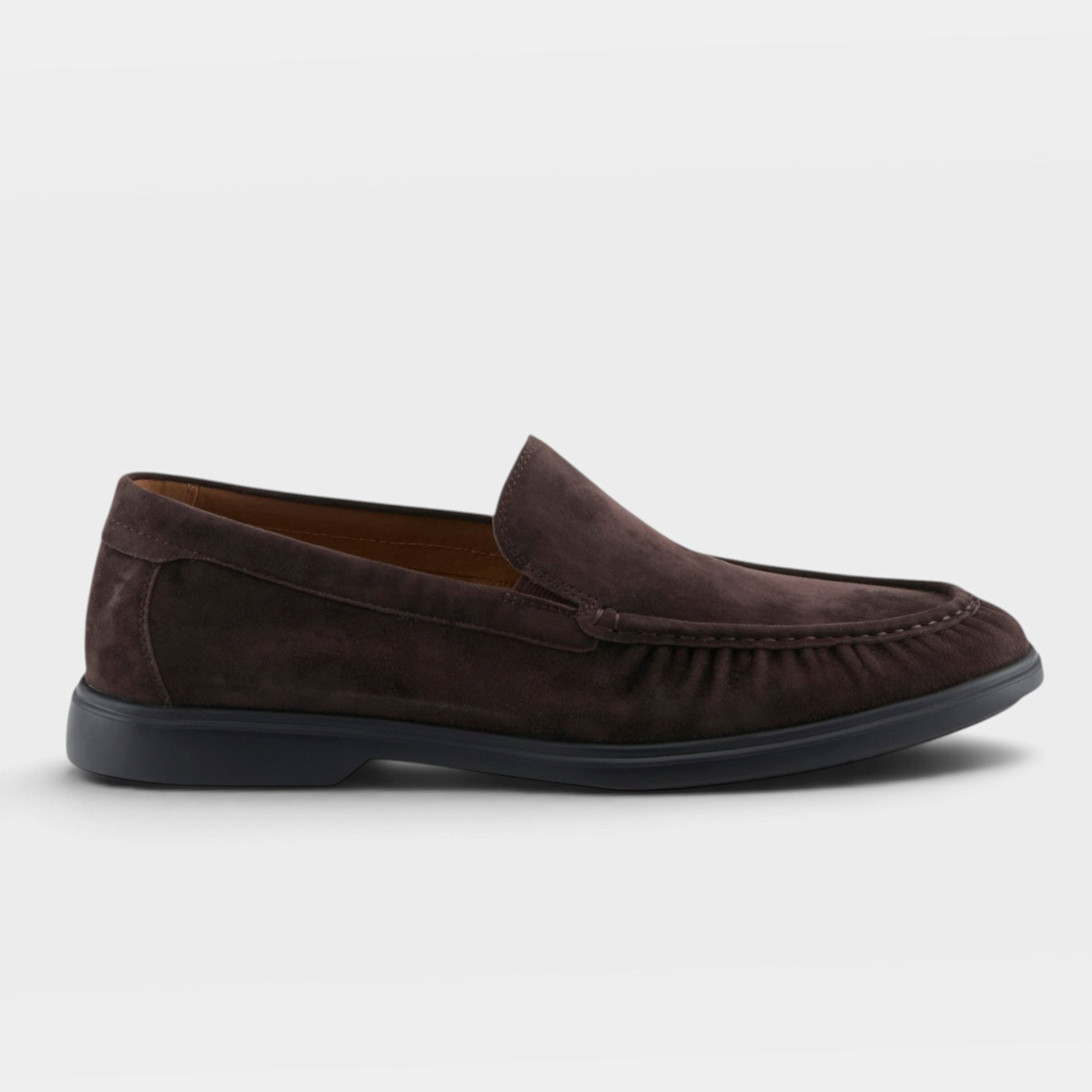 Spring Step Men Clarent Dark Brown Suede Shoe