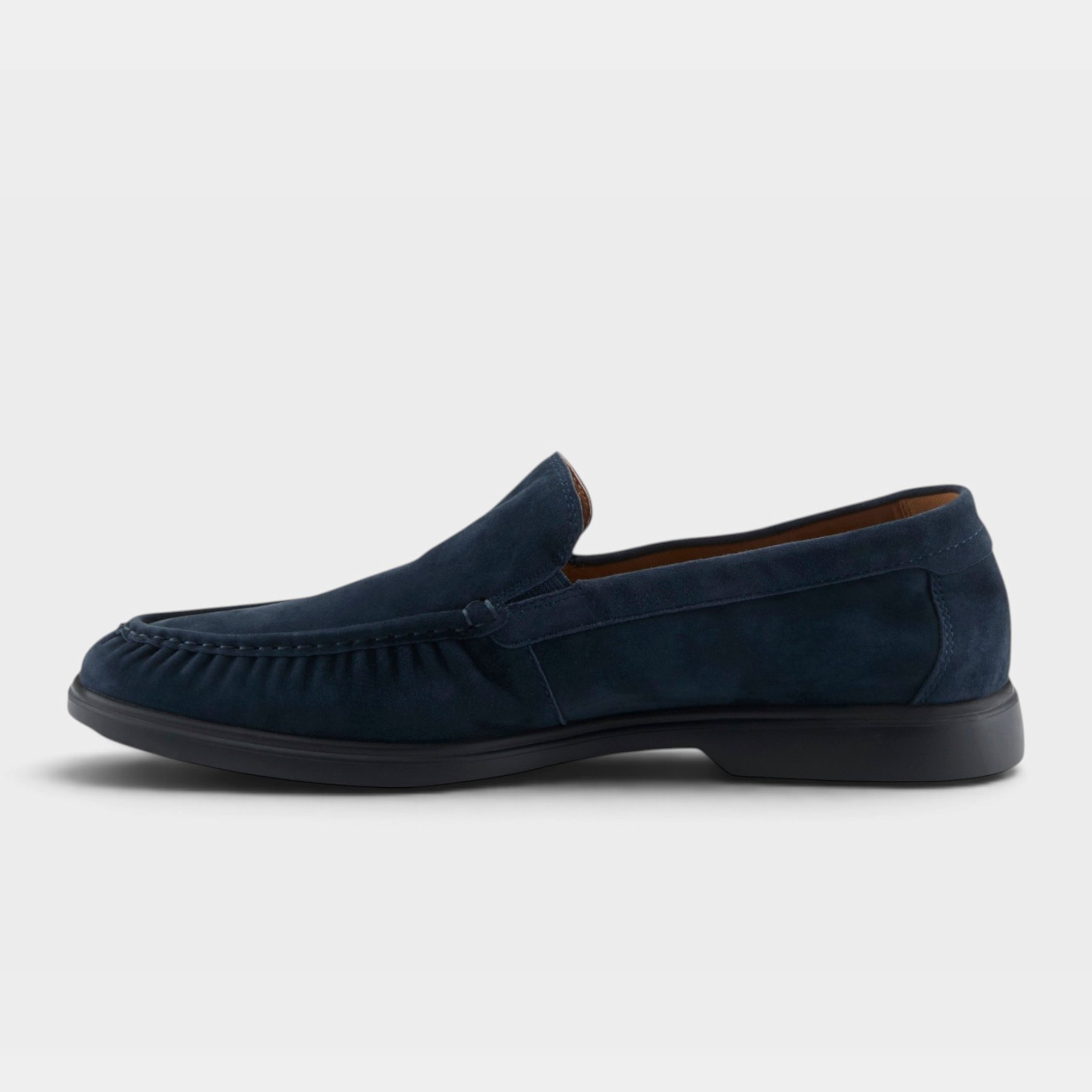 Spring Step Men Clarent Navy Suede Shoe