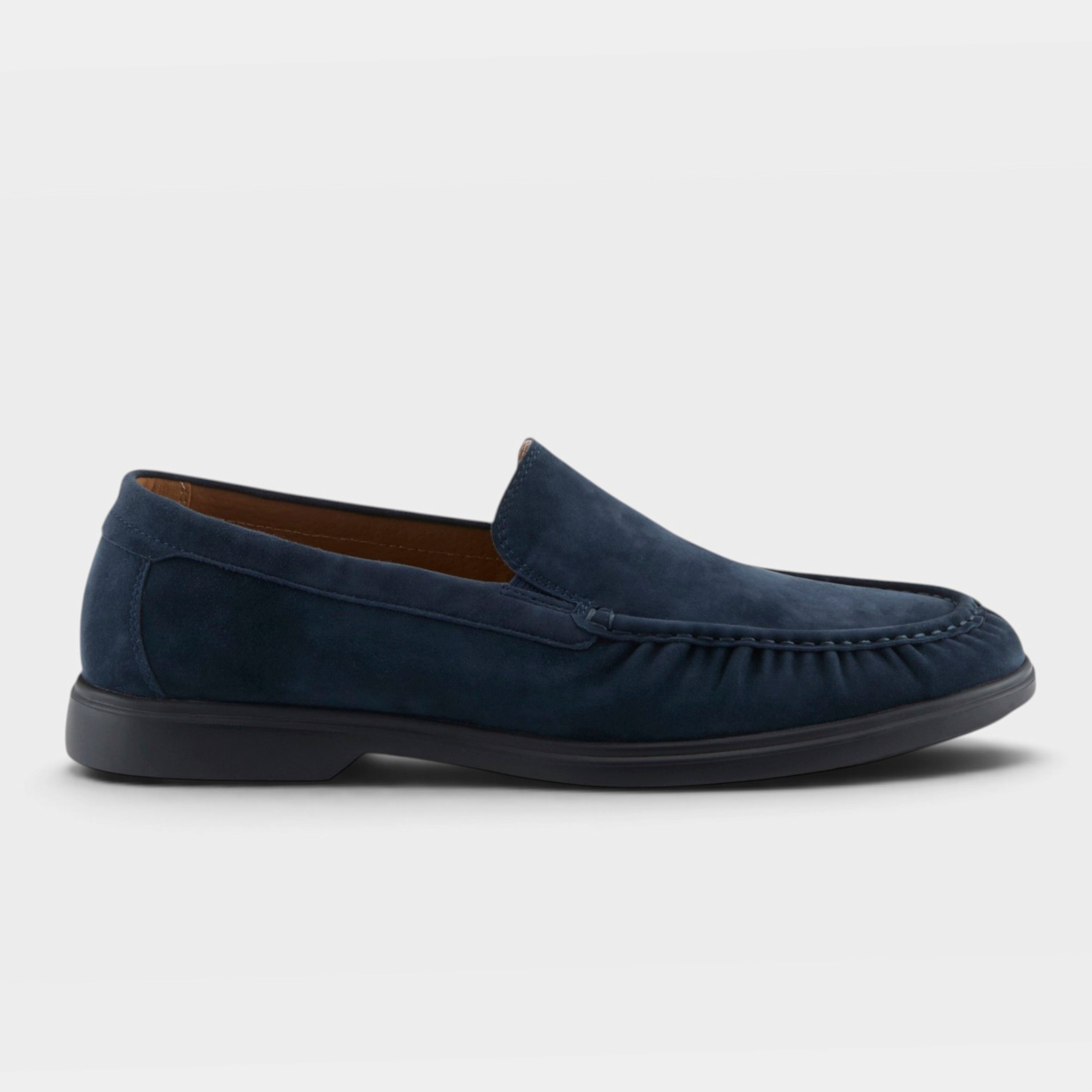 Spring Step Men Clarent Navy Suede Shoe