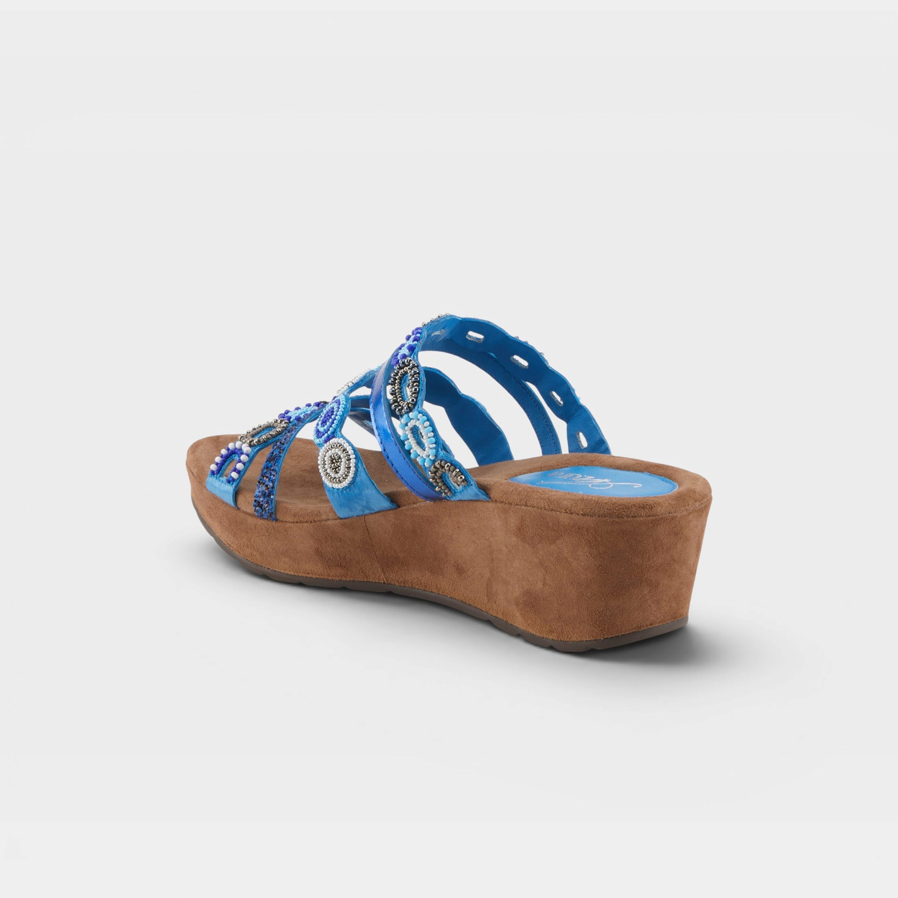 Azura Claretha Blue Multi Sandal