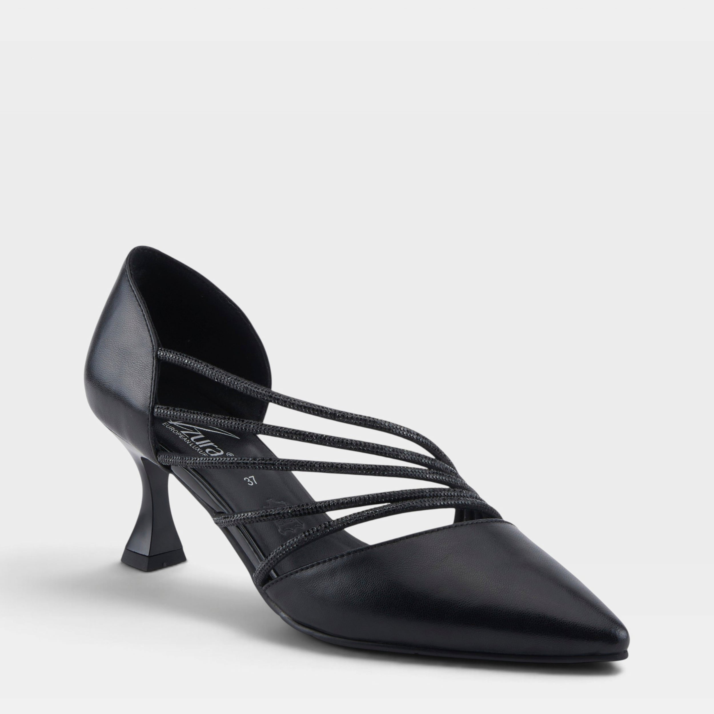 Azura Classicheel Black Shoe