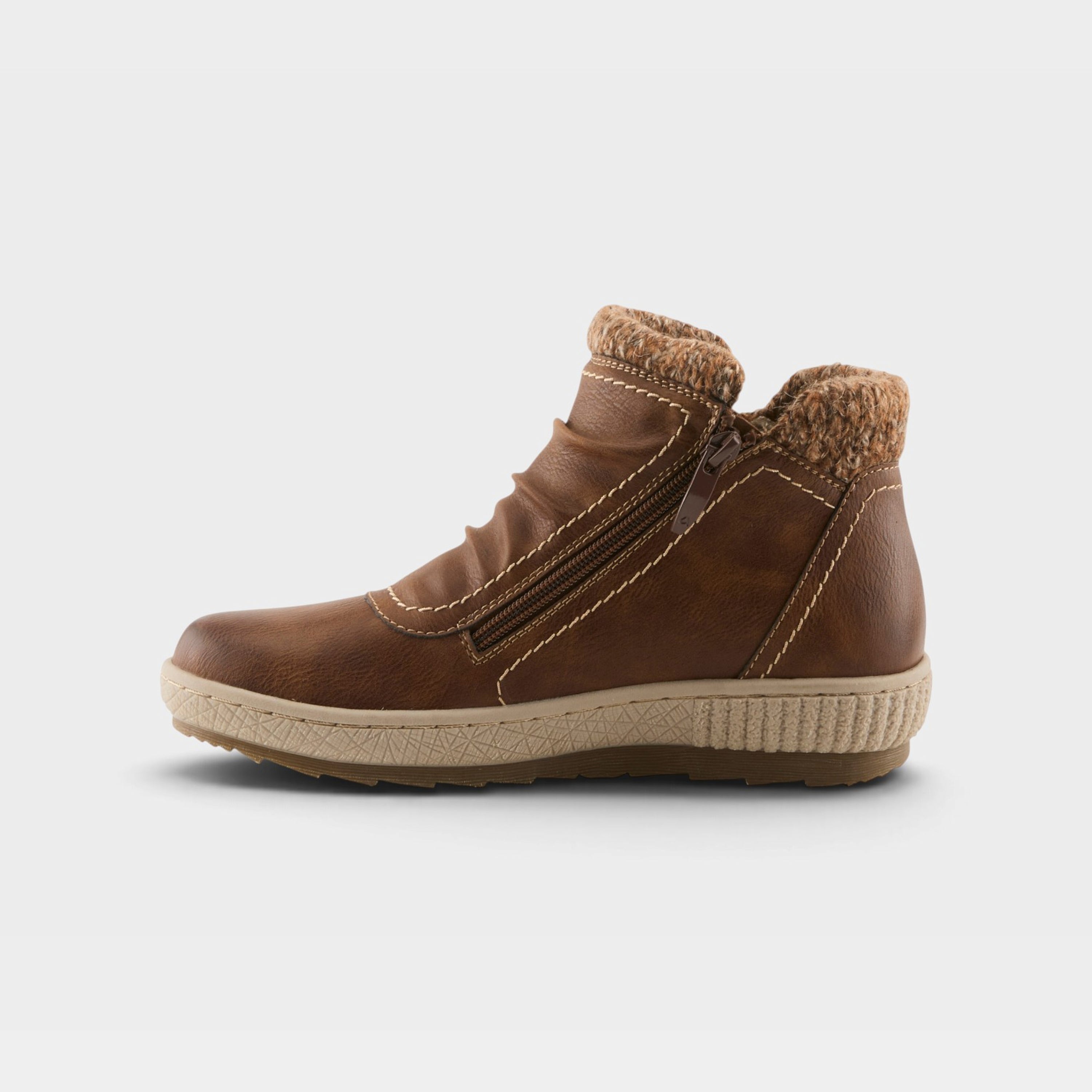 Spring Step Relife Cleora Medium Brown Boot