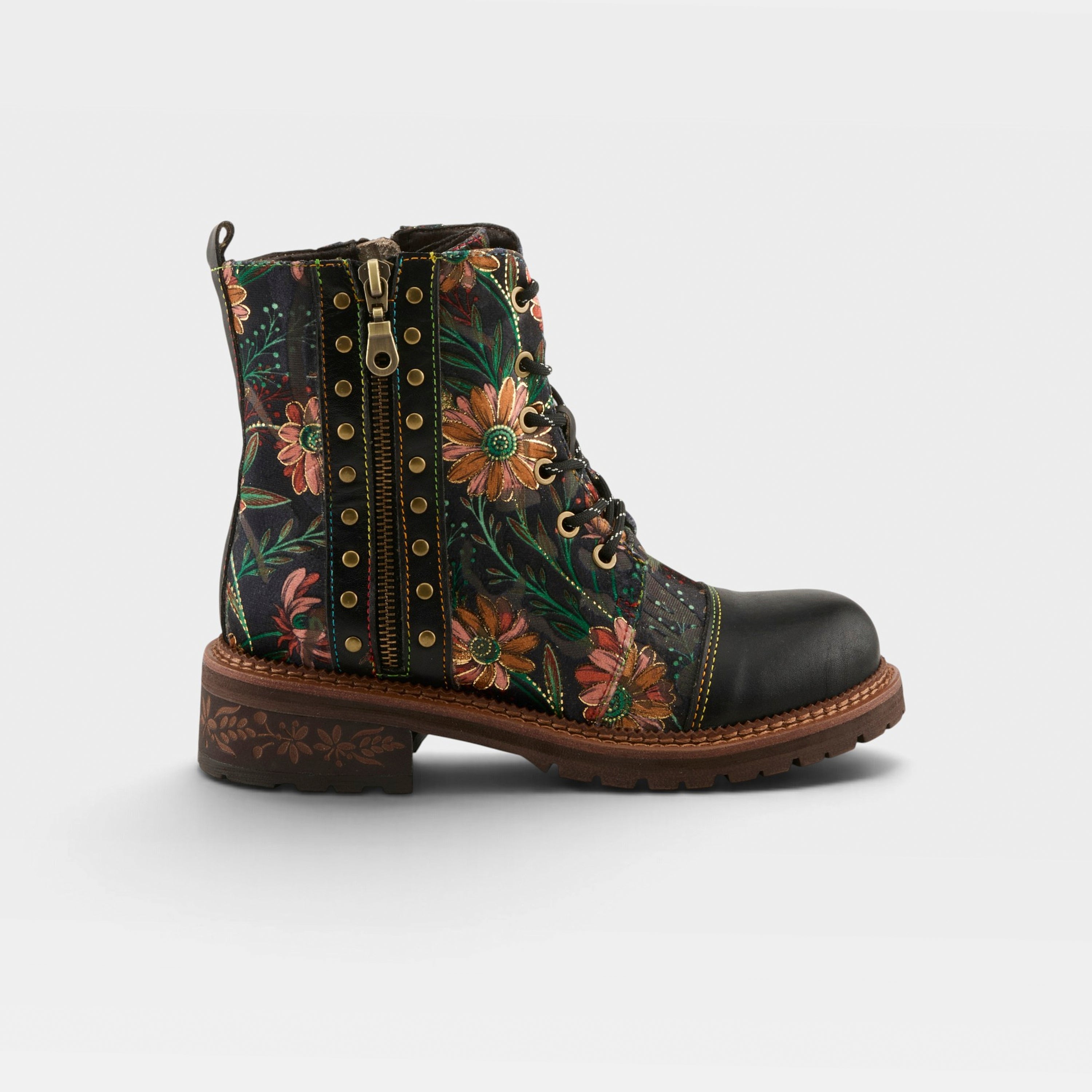 L'Artiste Cordea boots in Black Multi, hero view