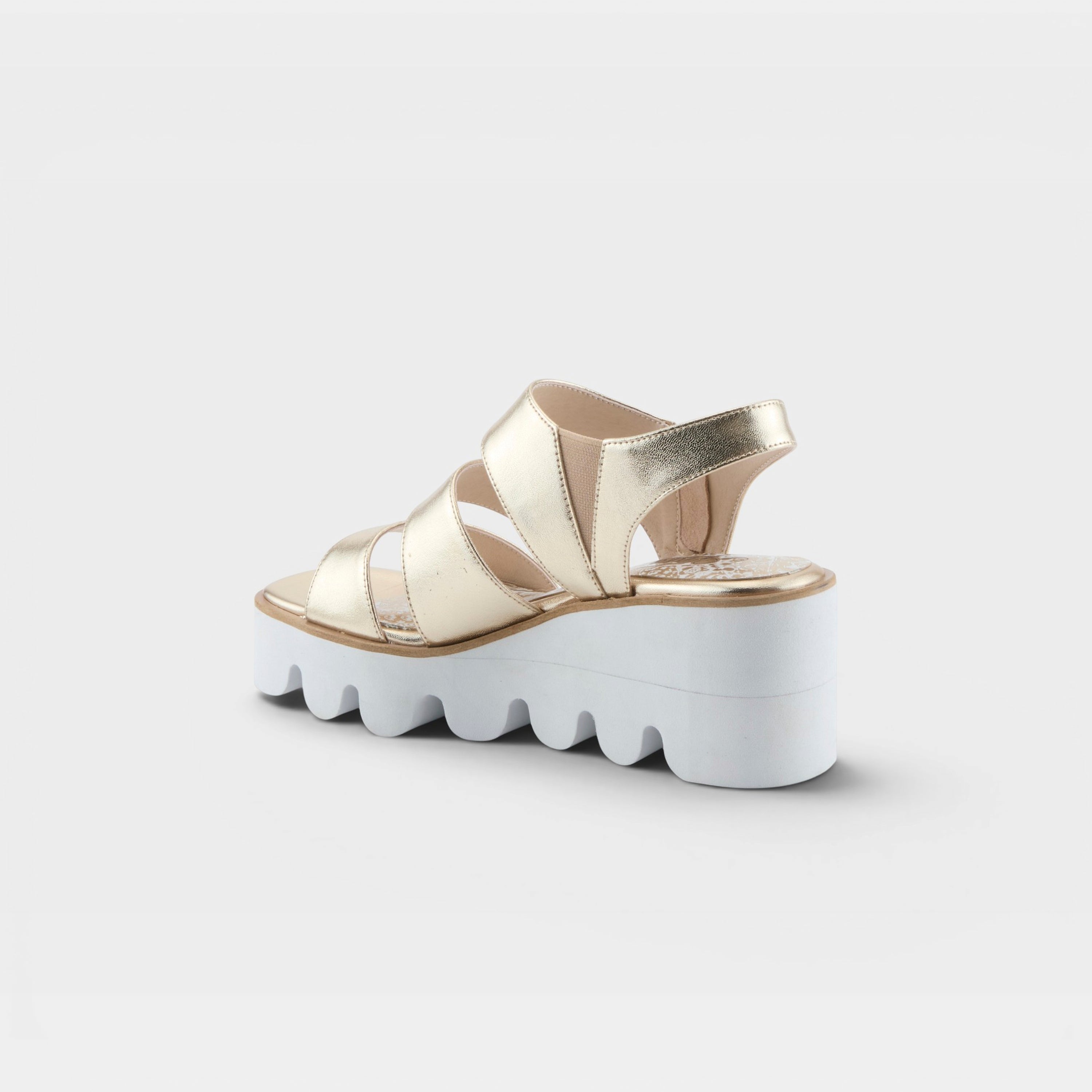 Azura Corrigate Gold Sandal