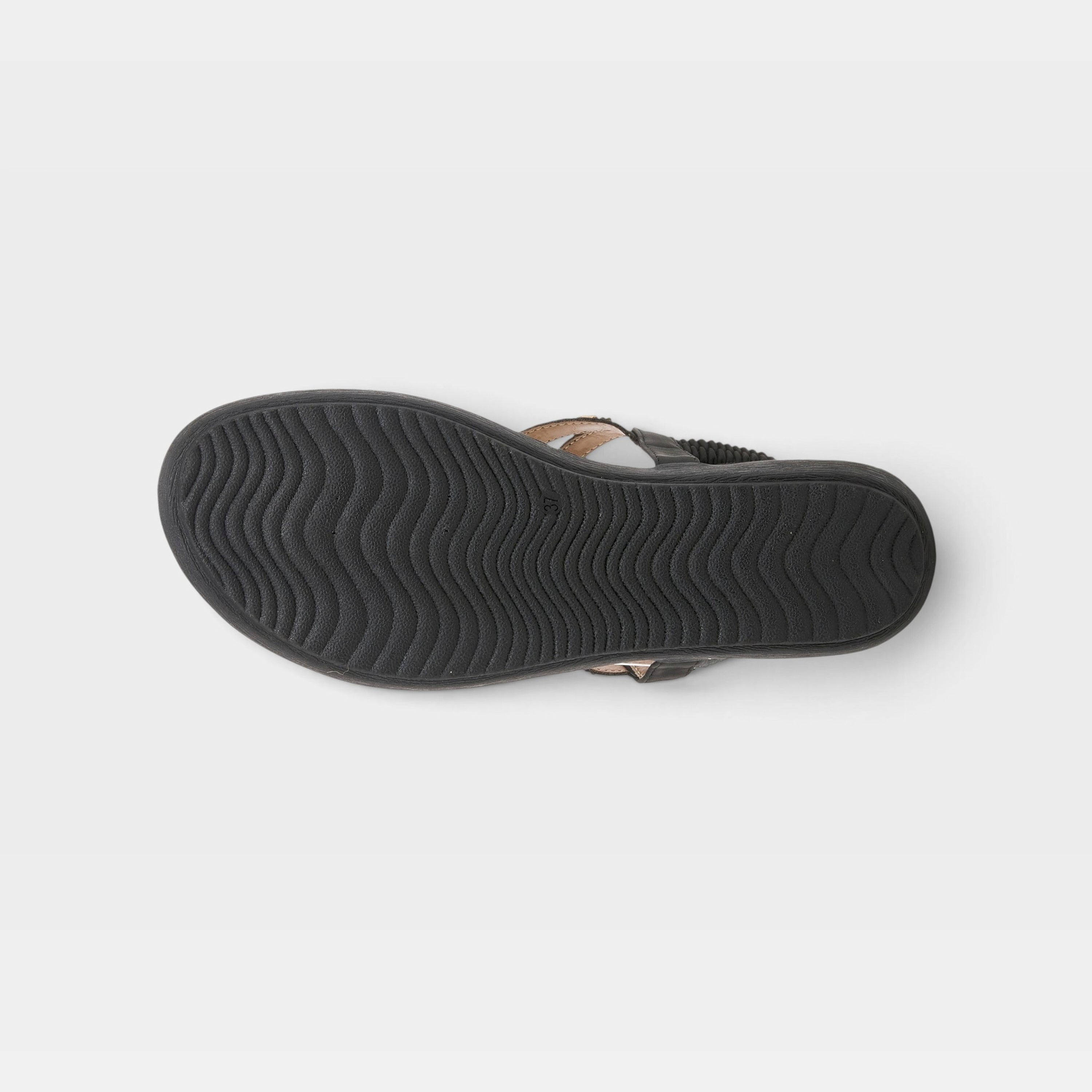 Patrizia Crema Black Sandal