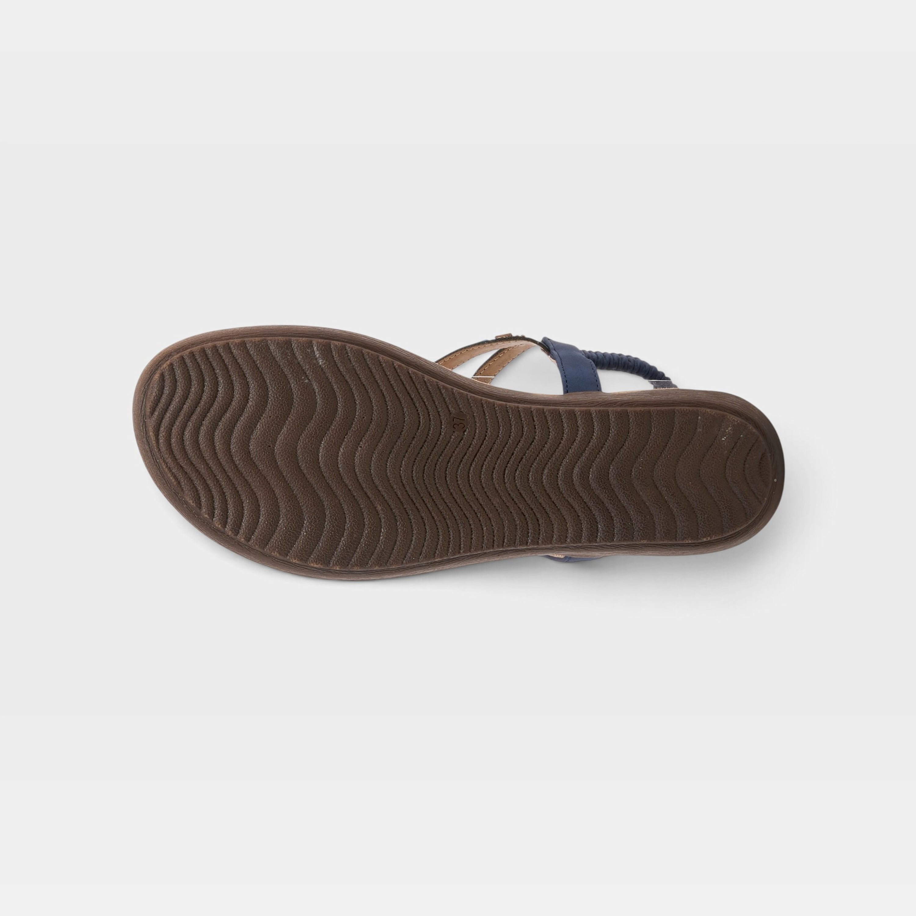 Patrizia Crema Navy Sandal