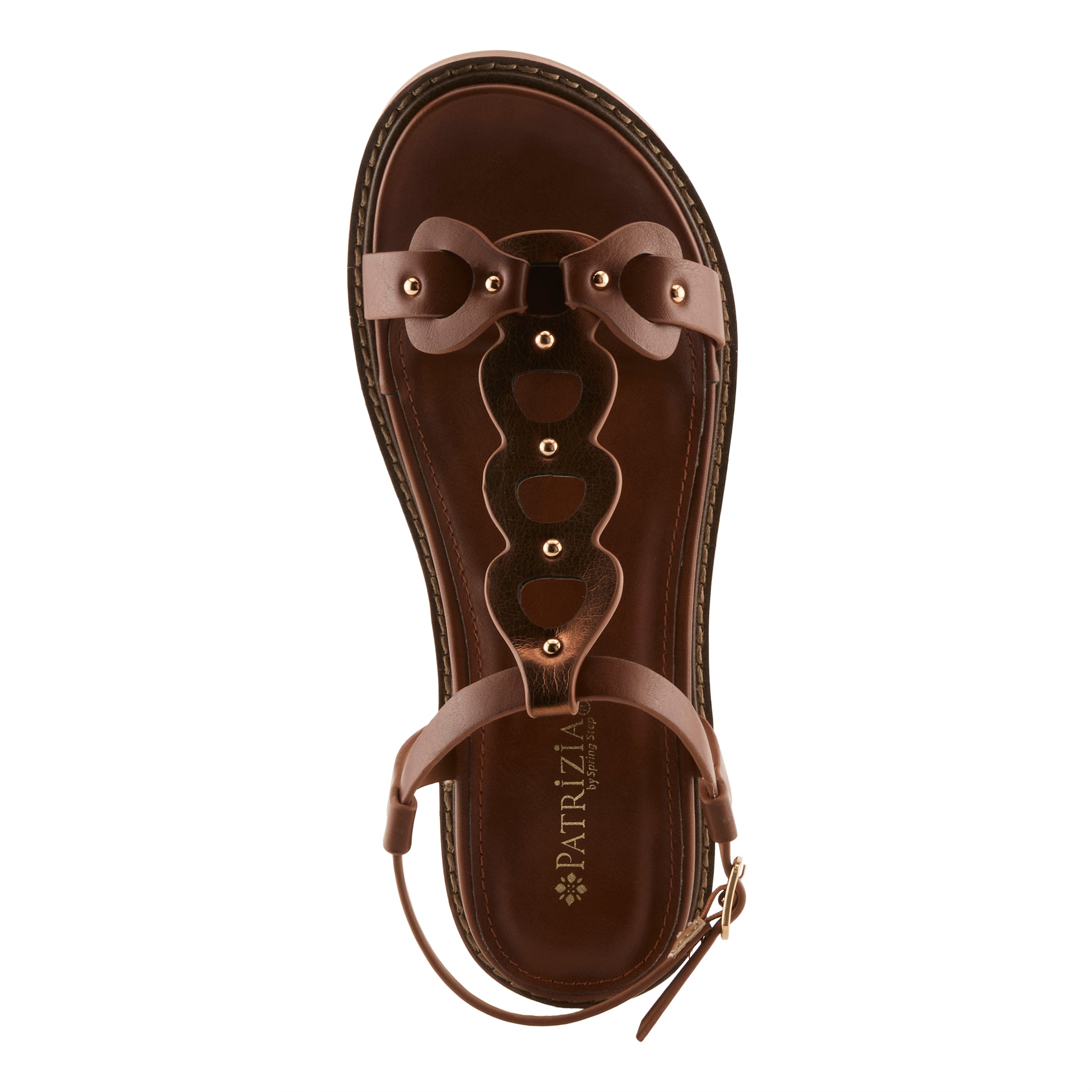 Patrizia PATRIZIA CUFFED SANDALS sandal in brown multi with stylish fashion design