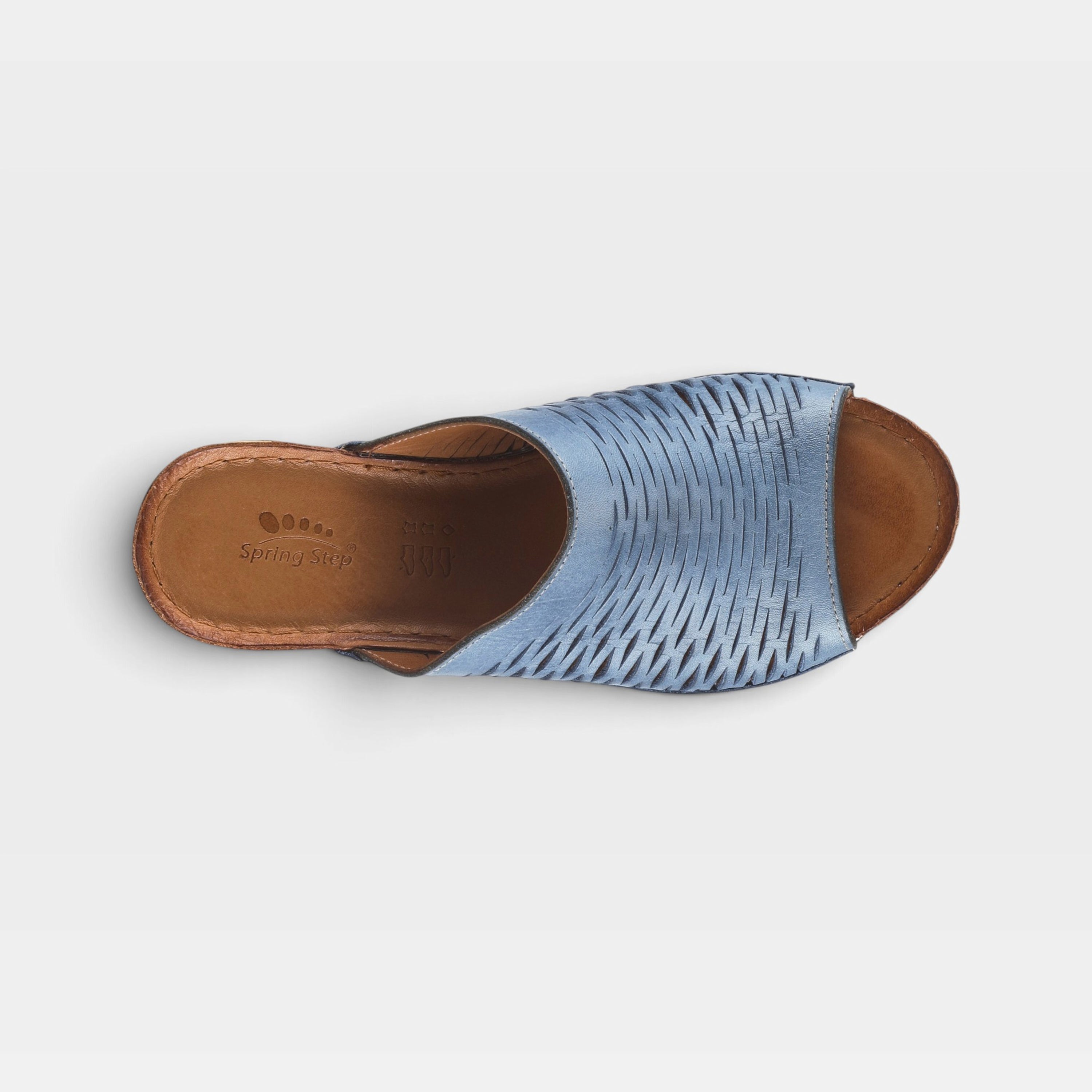 Spring Step Cunacena Blue Sandal