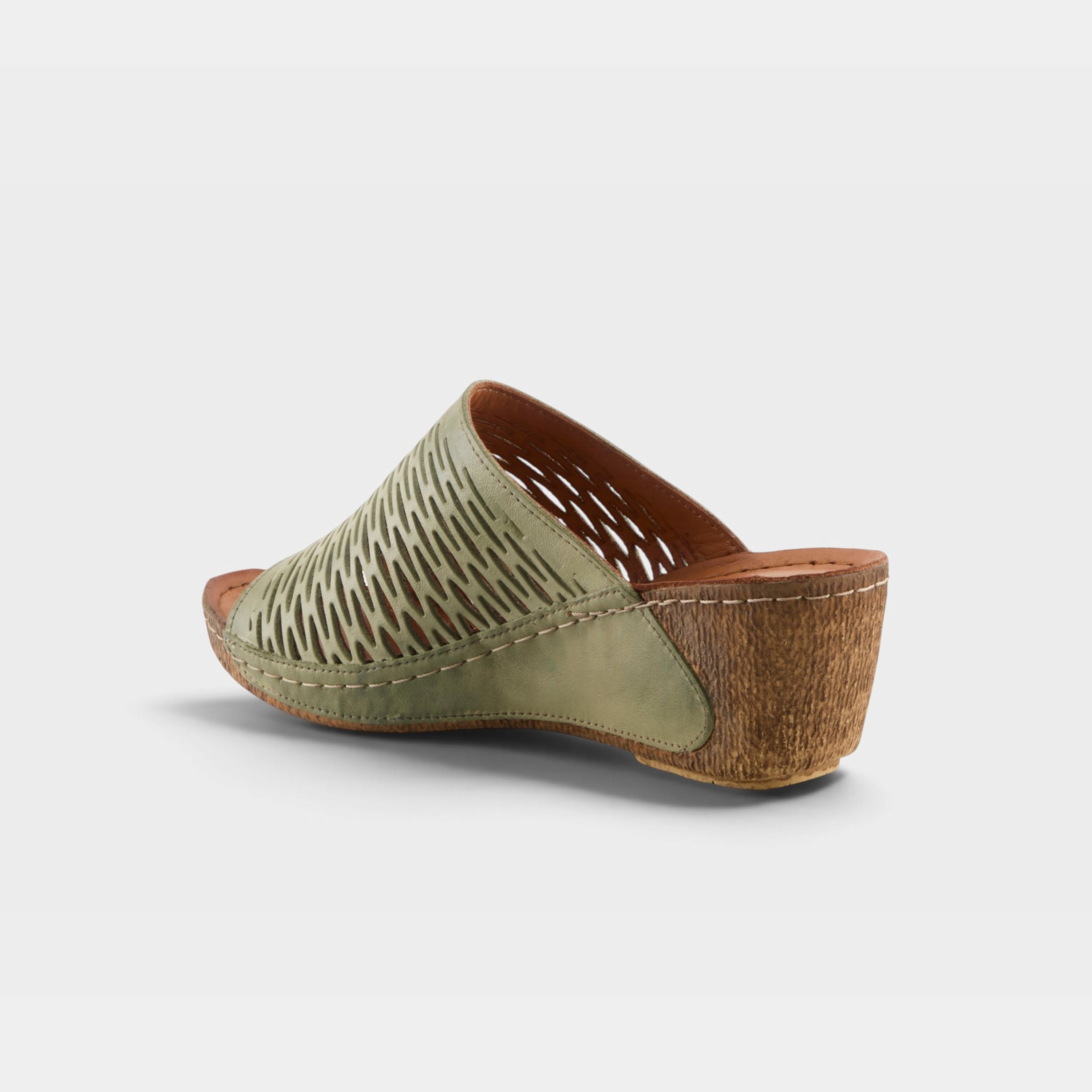 Spring Step Cunacena Olive Green Sandal