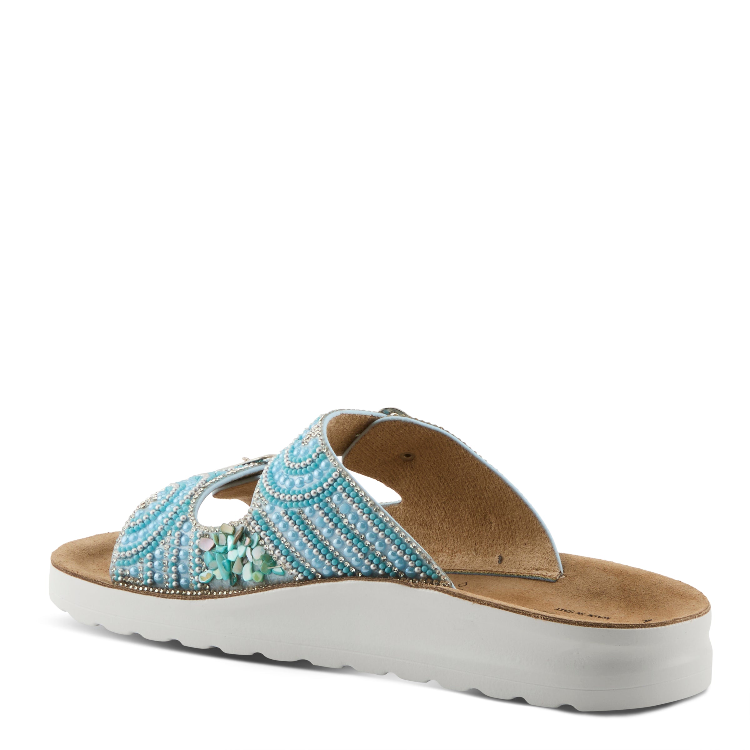 Flexus FLEXUS CYTHERIA SANDALS sandal in blue multi with flexible sole