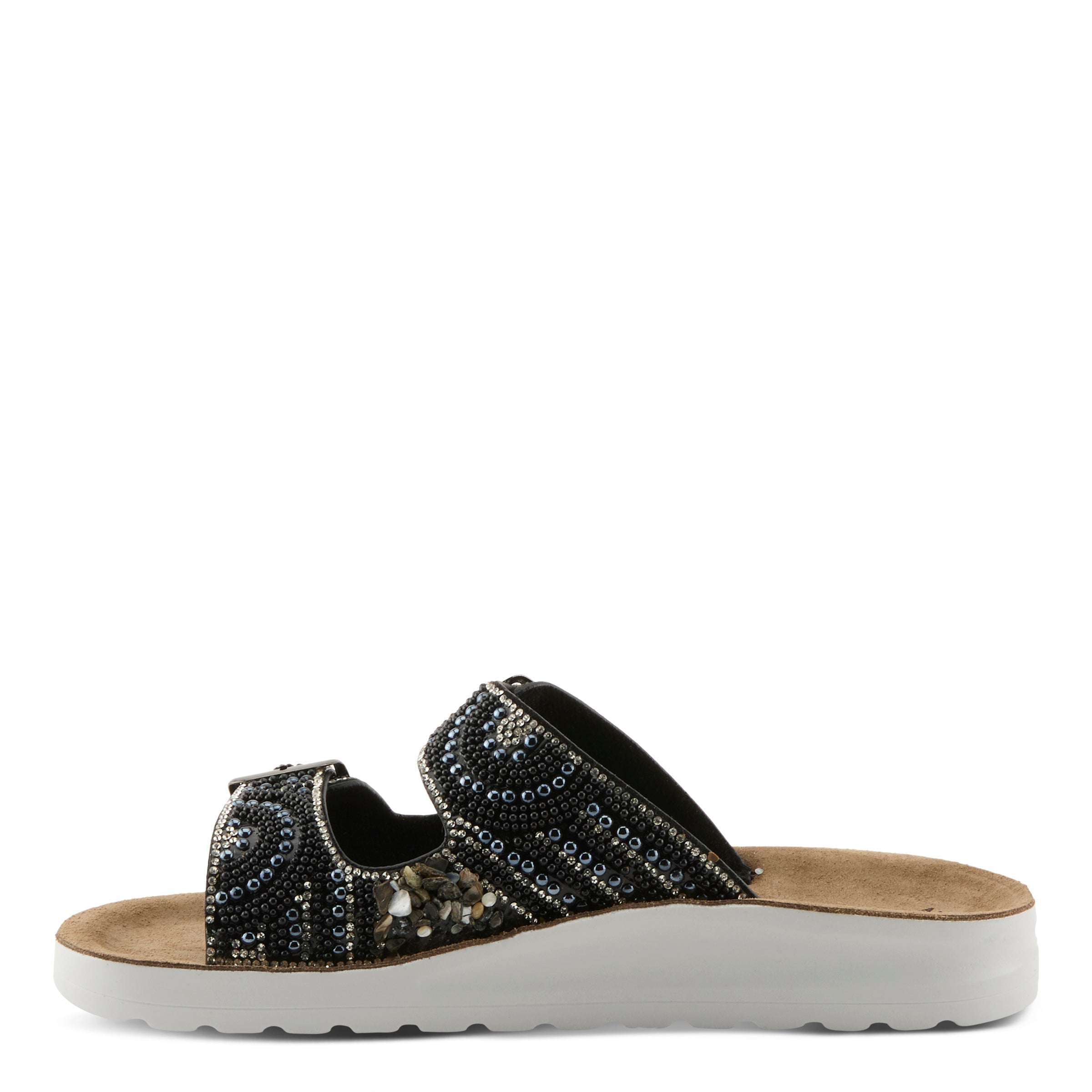 Flexus FLEXUS CYTHERIA SANDALS sandal in black multi with flexible sole