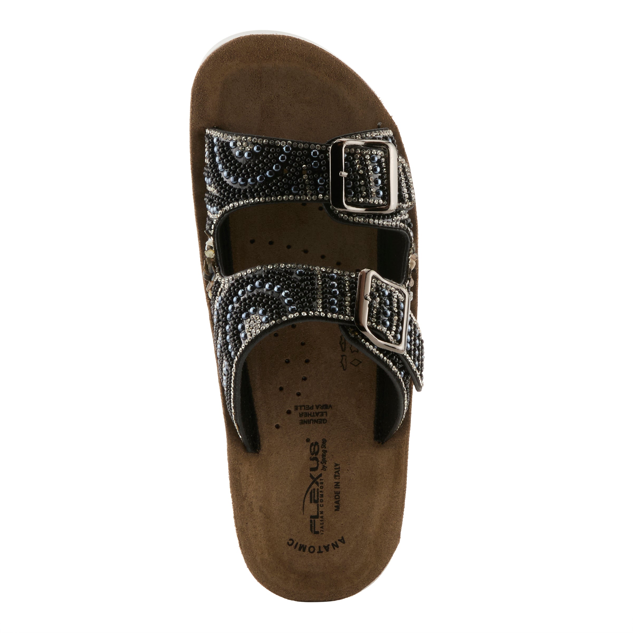 Flexus FLEXUS CYTHERIA SANDALS sandal in black multi with flexible sole