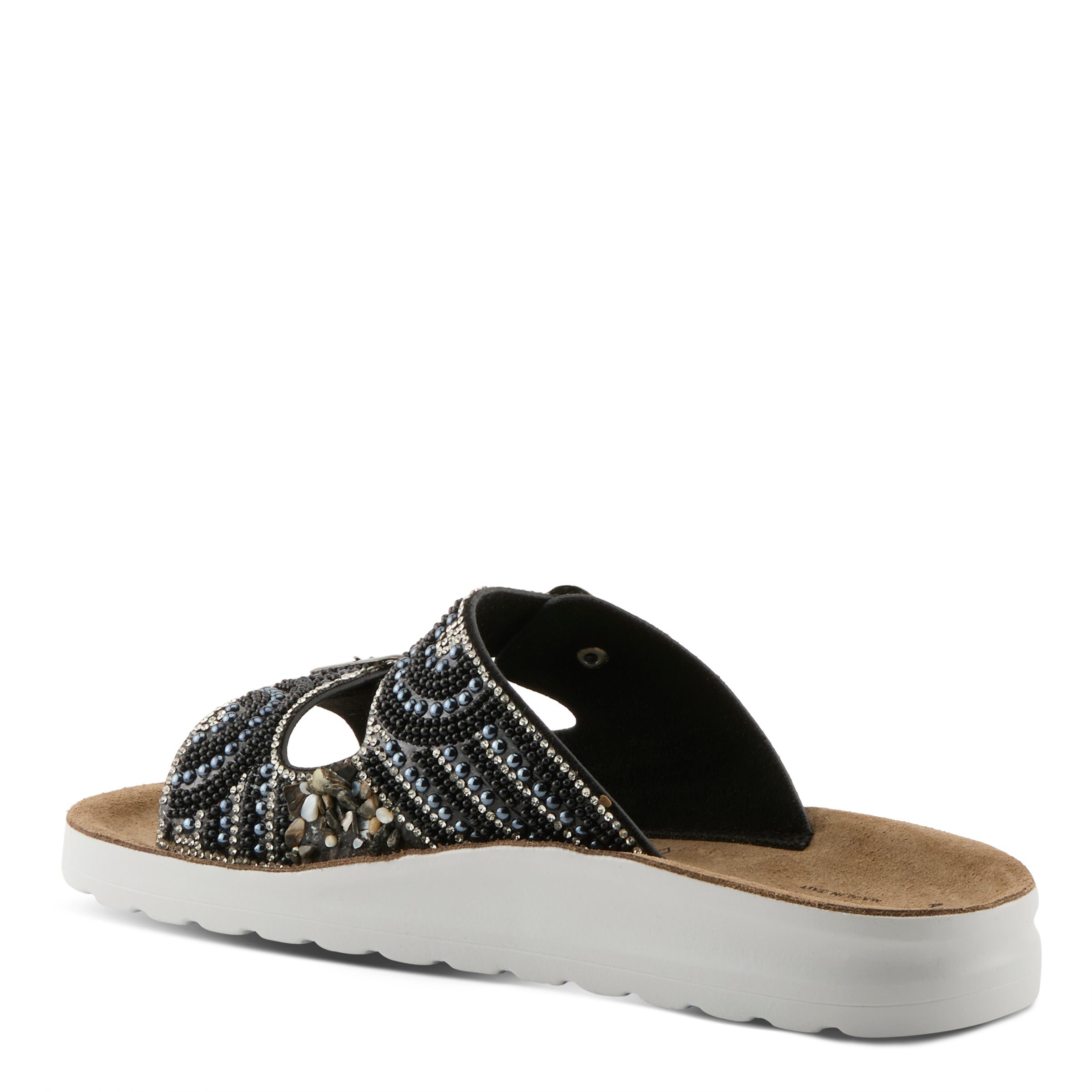 Flexus FLEXUS CYTHERIA SANDALS sandal in black multi with flexible sole