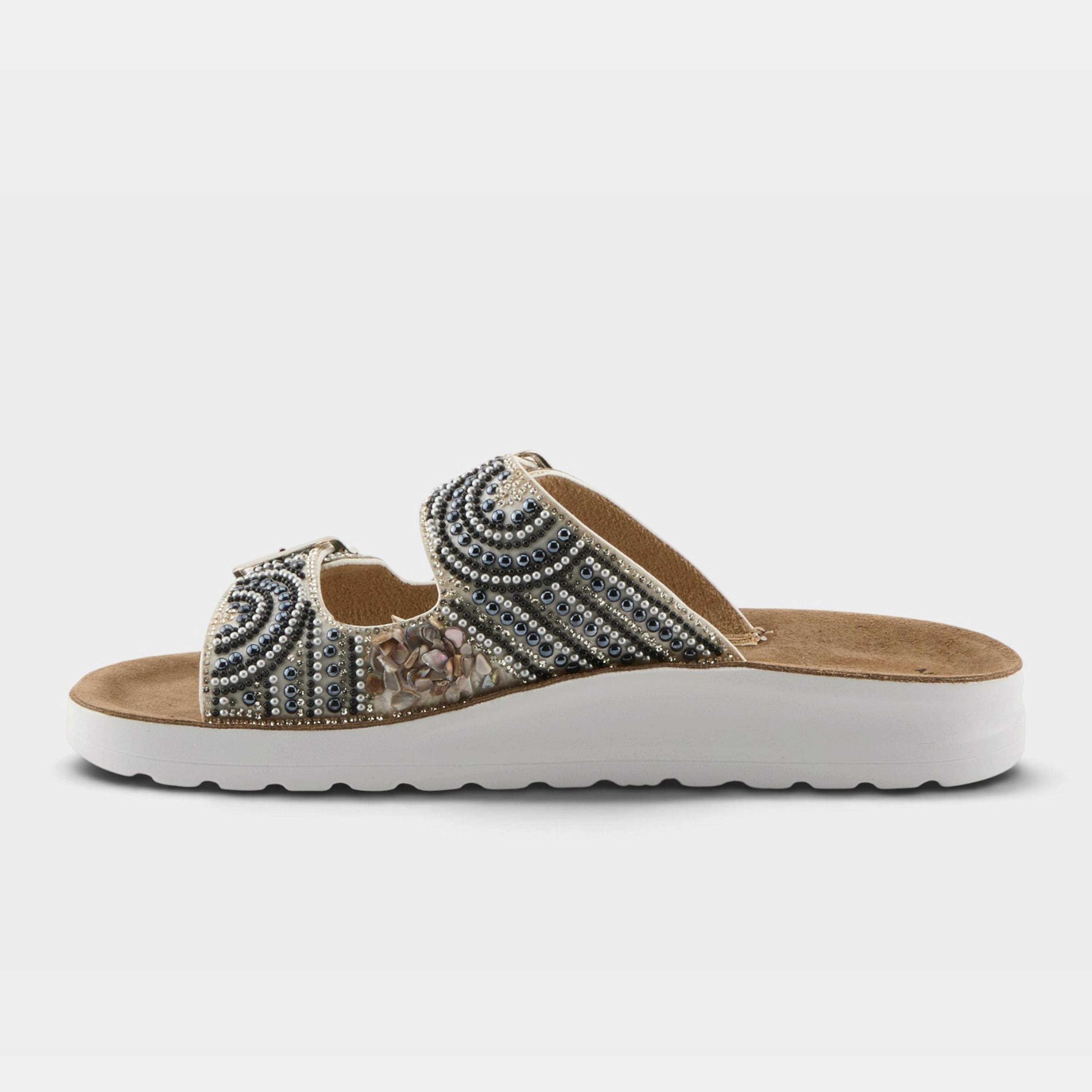 Flexus Cytheria White Multi Sandal