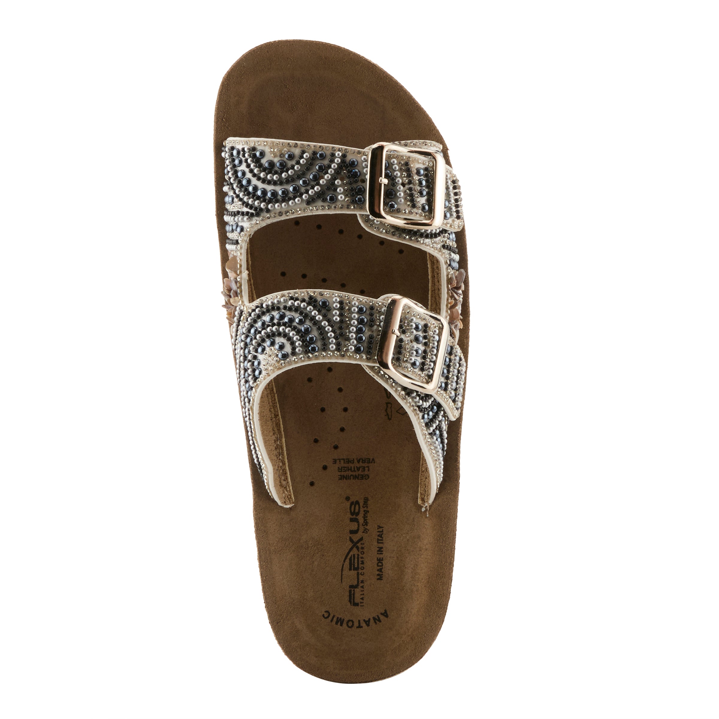 Flexus FLEXUS CYTHERIA SANDALS sandal in white multi with flexible sole