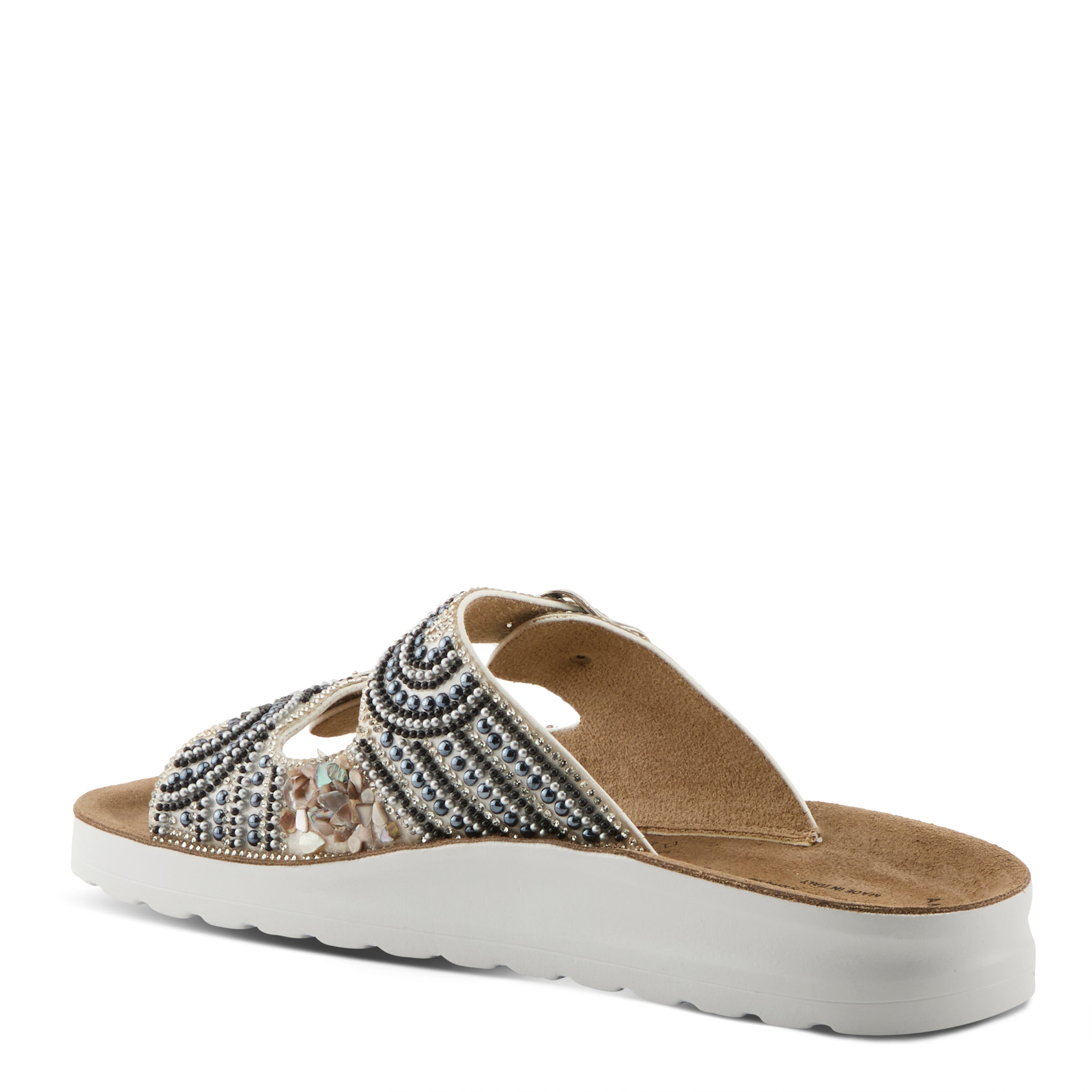 Flexus FLEXUS CYTHERIA SANDALS sandal in white multi with flexible sole
