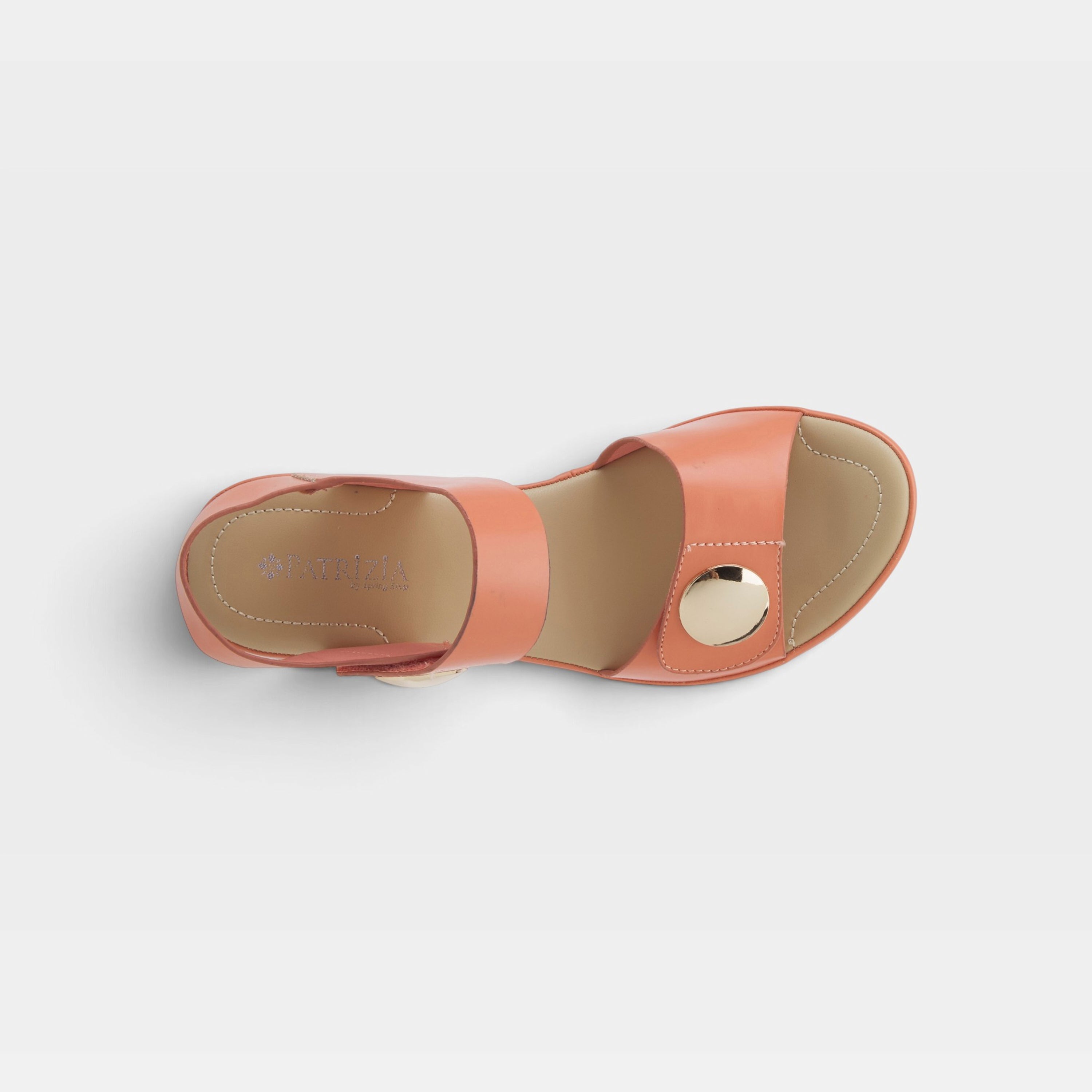 Patrizia Dade Smooth Peach Sandal