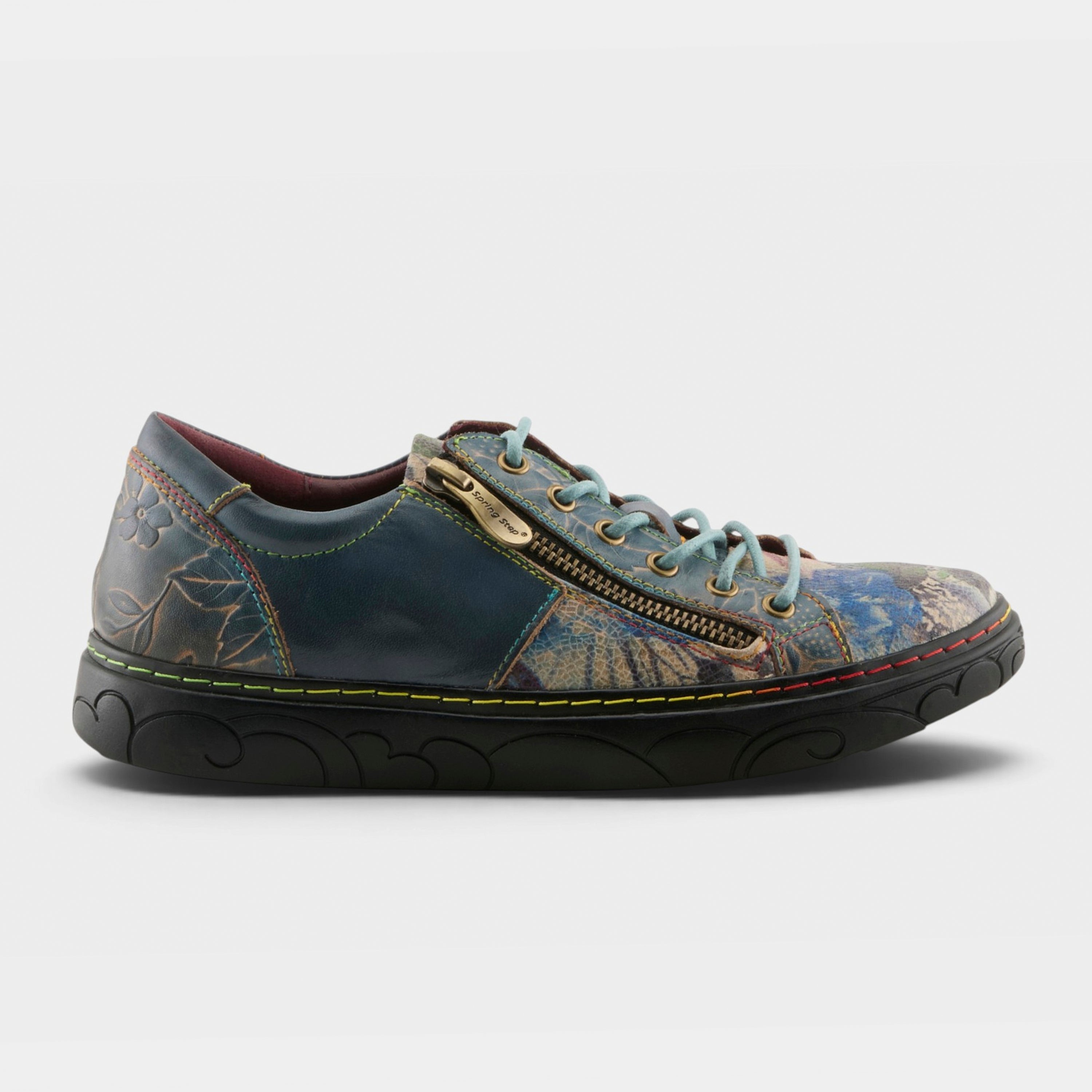 L'Artiste Danli-Bloom sneaker shoes in Blue Multi, hero view