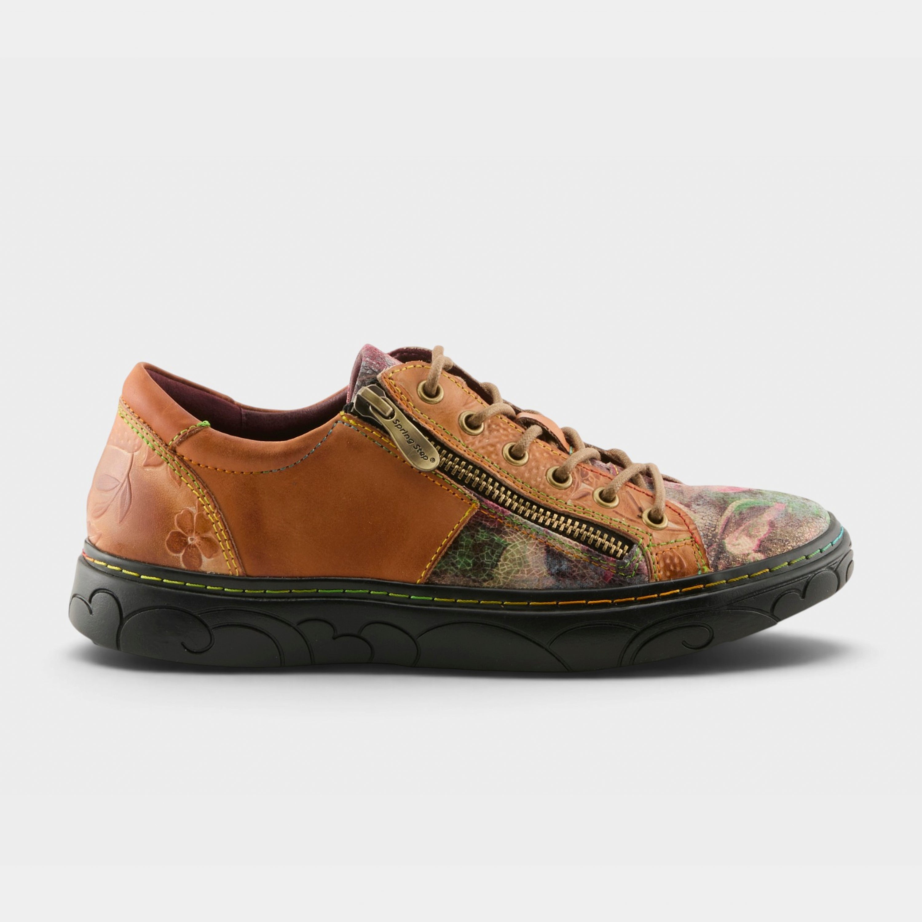 L'Artiste Danli-Bloom sneaker shoes in Camel Multi, hero view