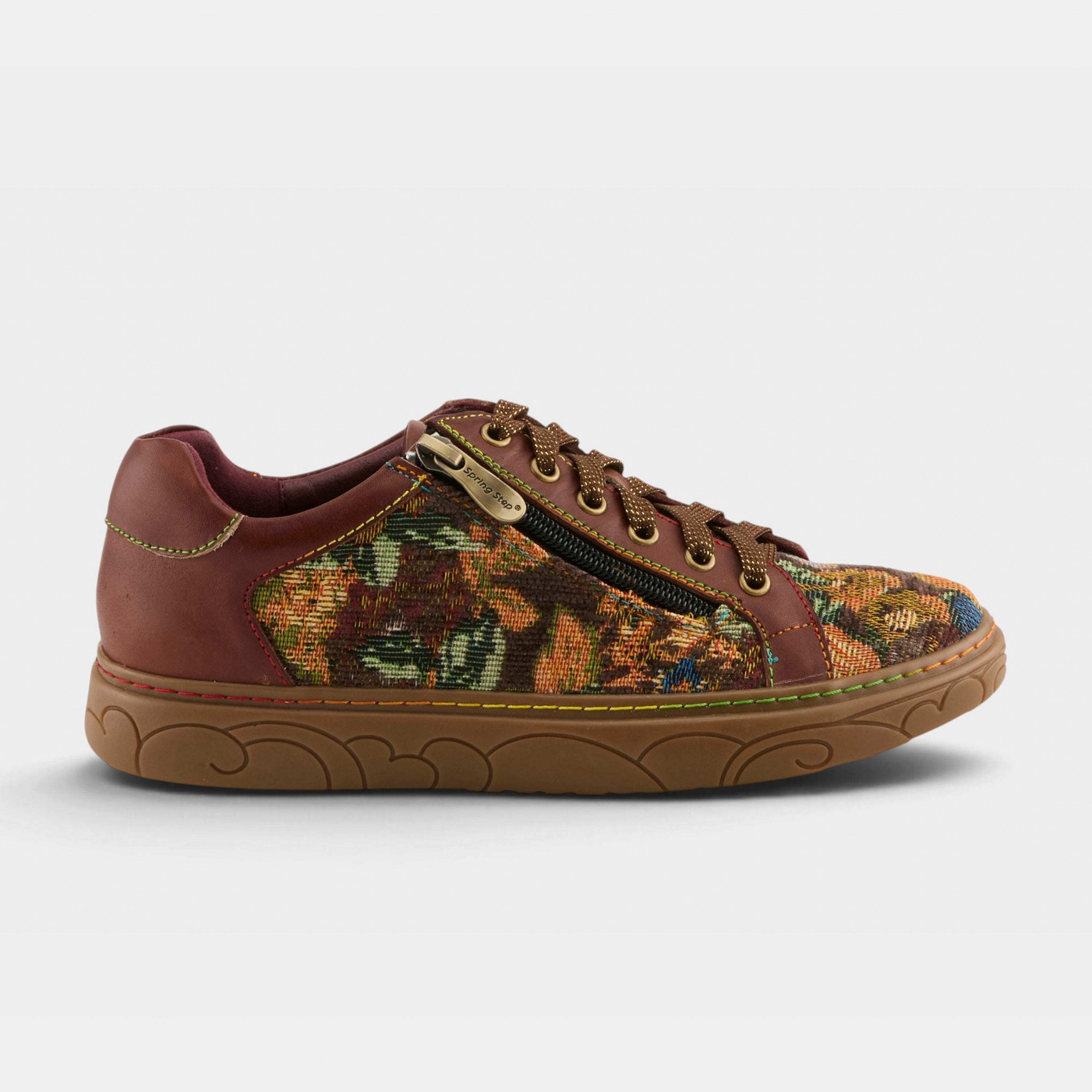 L'Artiste Danli-Fab sneakers in Brown Multi, hero view