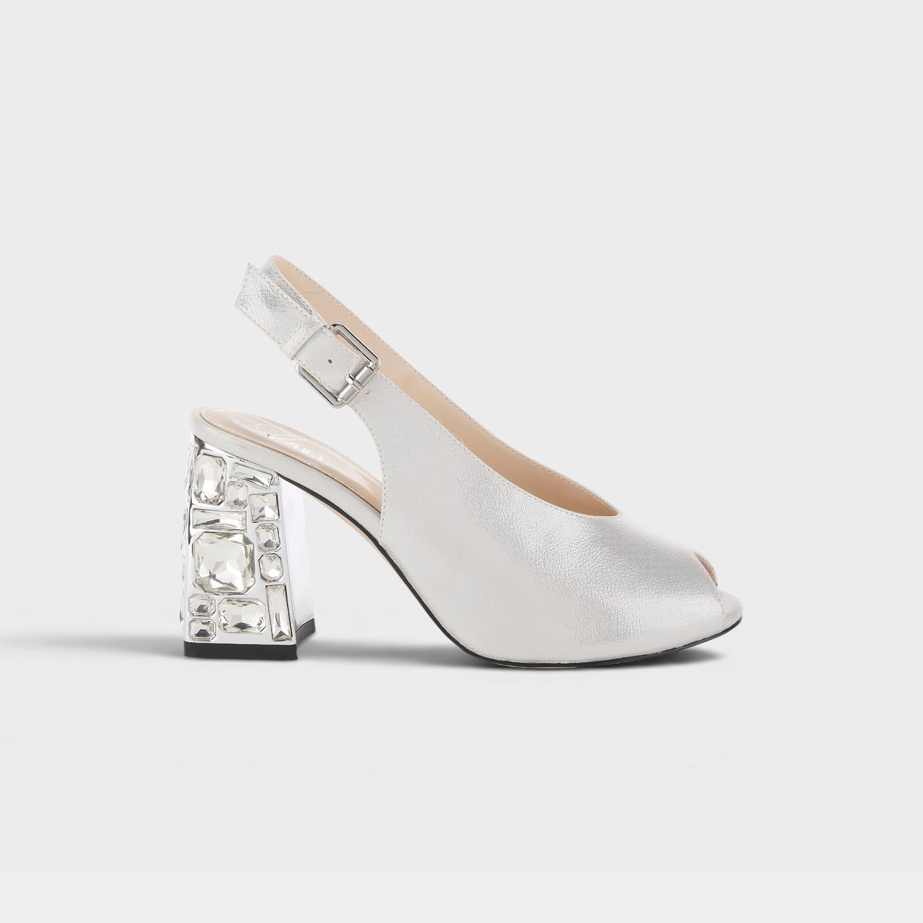 Azura Dazzley Silver Sandal