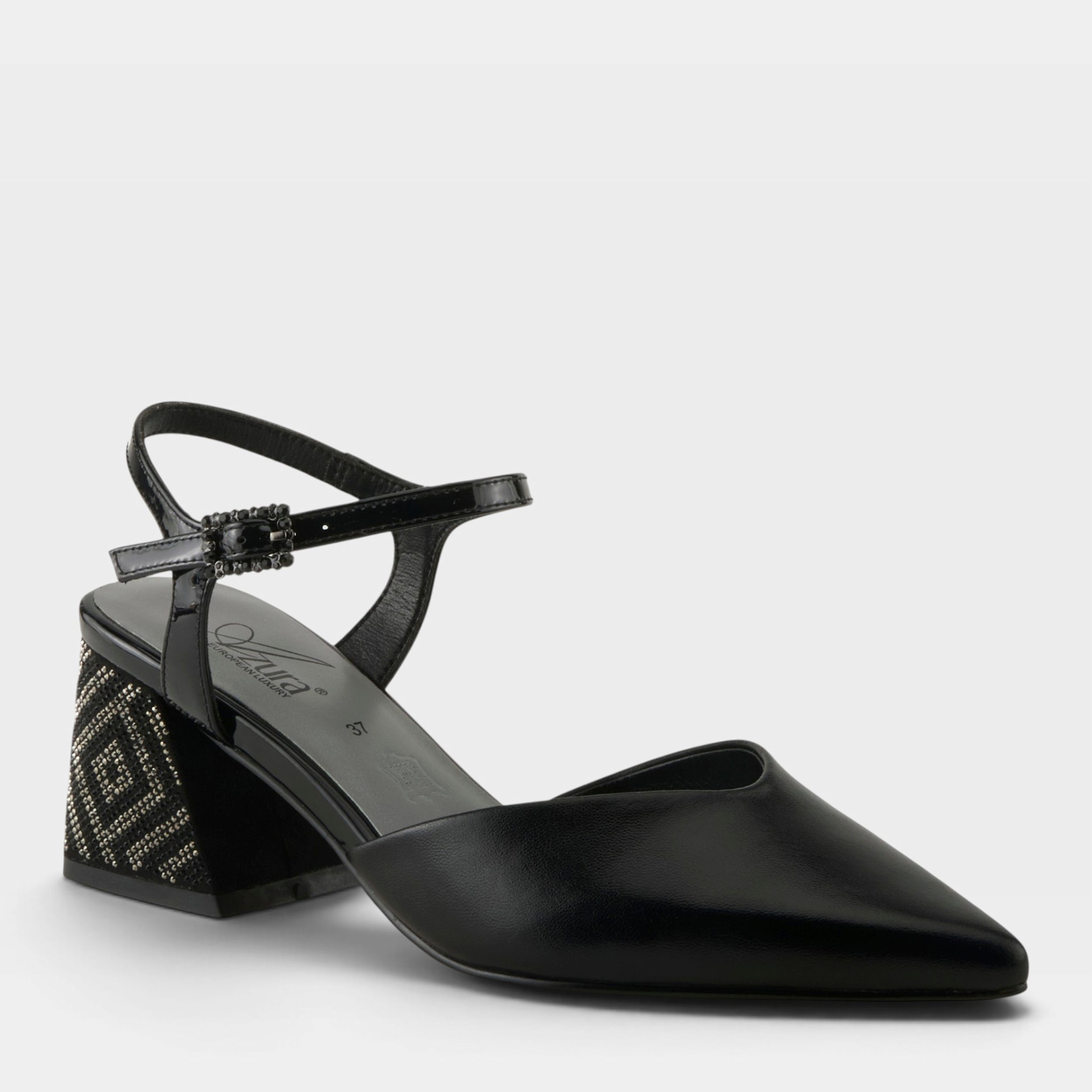 Azura Dazzlindiva Black Shoe
