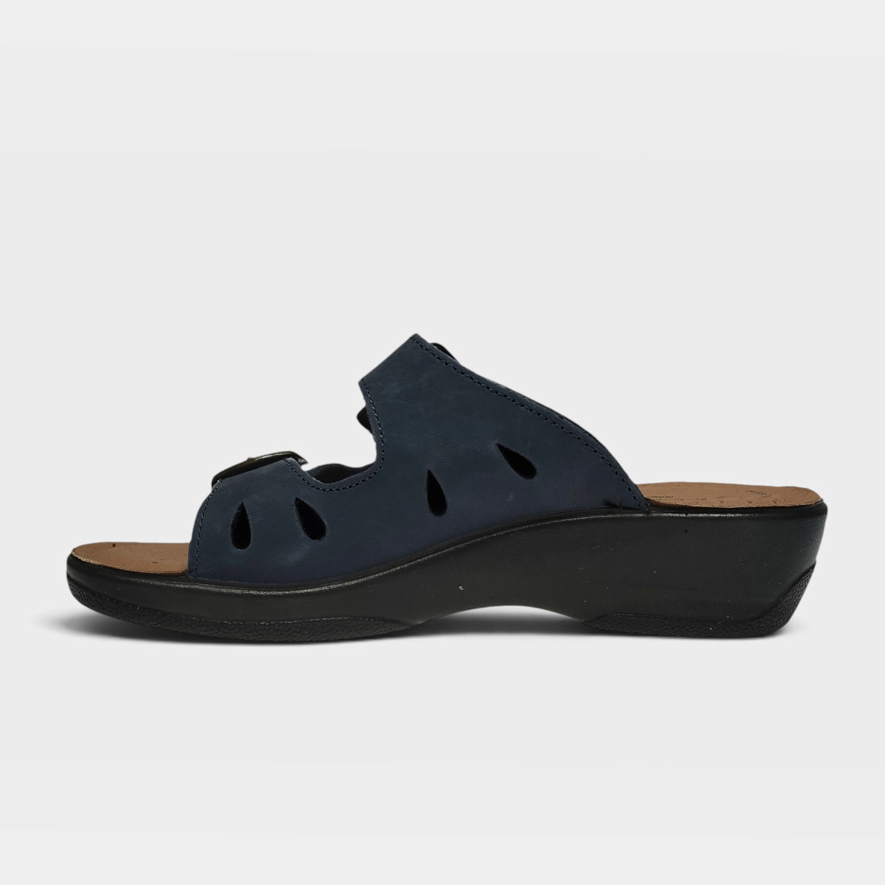 Flexus Decca Navy Nubuck Sandal